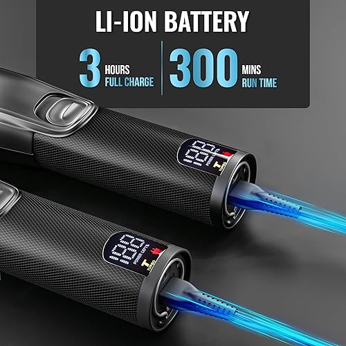 Miniatura 4 de Novah - Juego de cortapelos y recortadores profesionales de peluquería  Máquina de afeitar de papel de aluminio profesional para hombres, cortadora