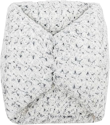 Miniatura 70 de Asuprui Puf otomano de relleno, puf de suelo, reposapiés redondo de 20 x 12 pulgadas, puf de piso, silla plegable de almacenamiento para sala de Puf