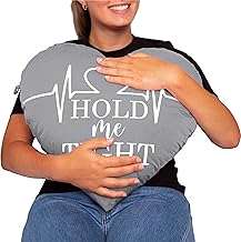 MOYOAMA Heart Pillow for After Heart Surgery | Cough Pillow Recovery Bypass Surgery | Open Heart Surgery Pillow | Heart Surgery Gifts Pillow Heart Surgery Heart Transplant Gift Stomach Surgery Pillow