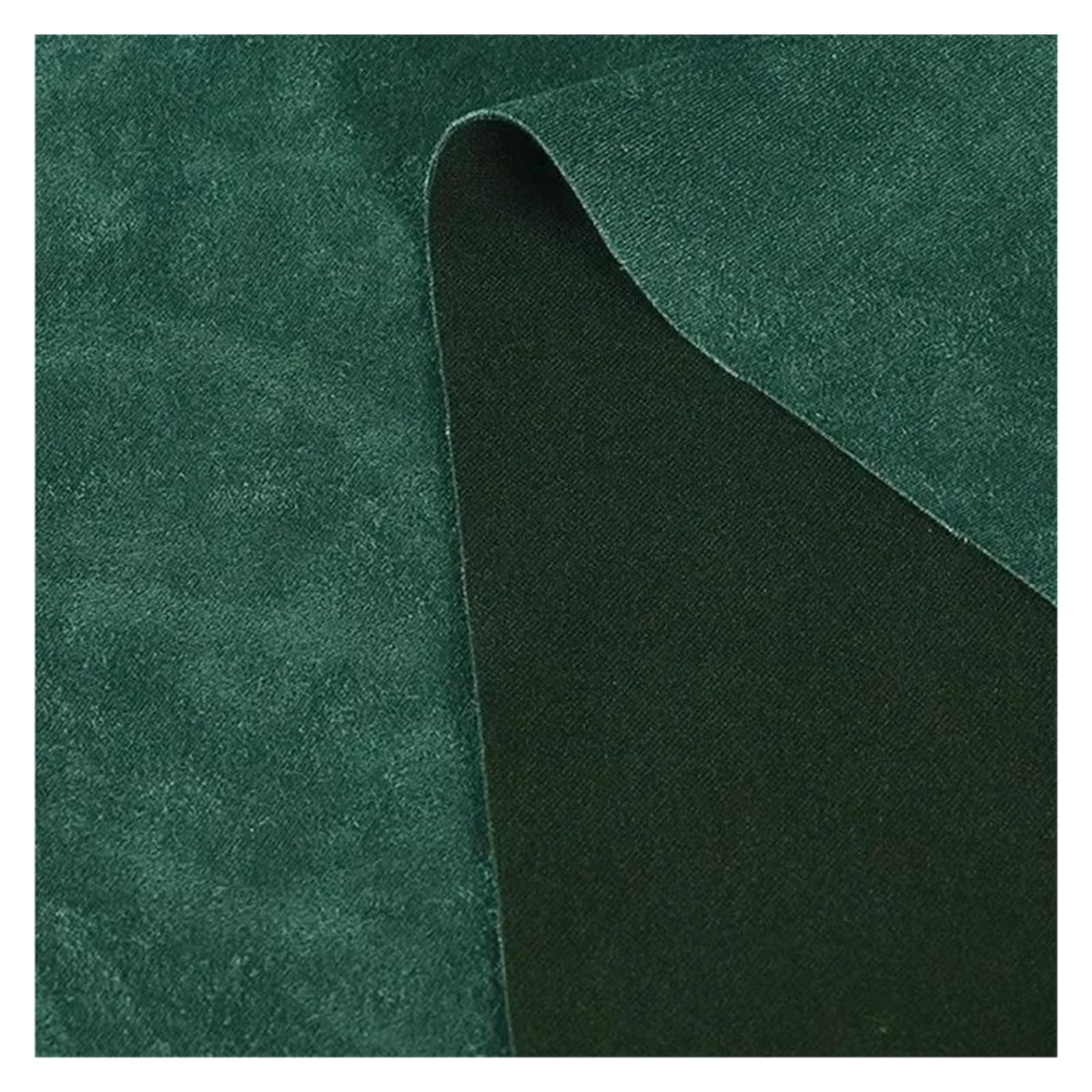 FIgpmwld Faux Suede Fabric, Elastic Suede Fabric for Sewing, Green, 100x150cm, per Meter(Turquoise Green)