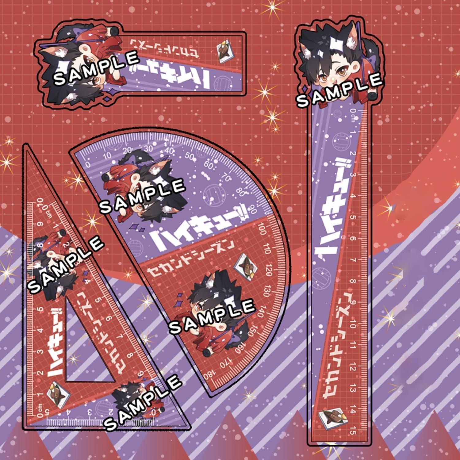 Amazon | BXGLL(桜) ハイキュー!! 文房具 学用品 事務用 学生