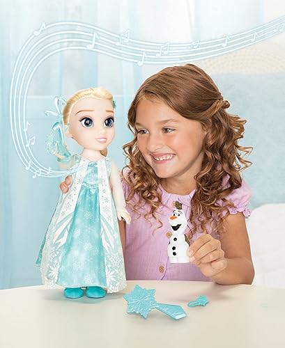 Miniatura 13 de Disney Frozen Elsa Doll Classic My Singing Friend Elsa Doll & Olaf Figura