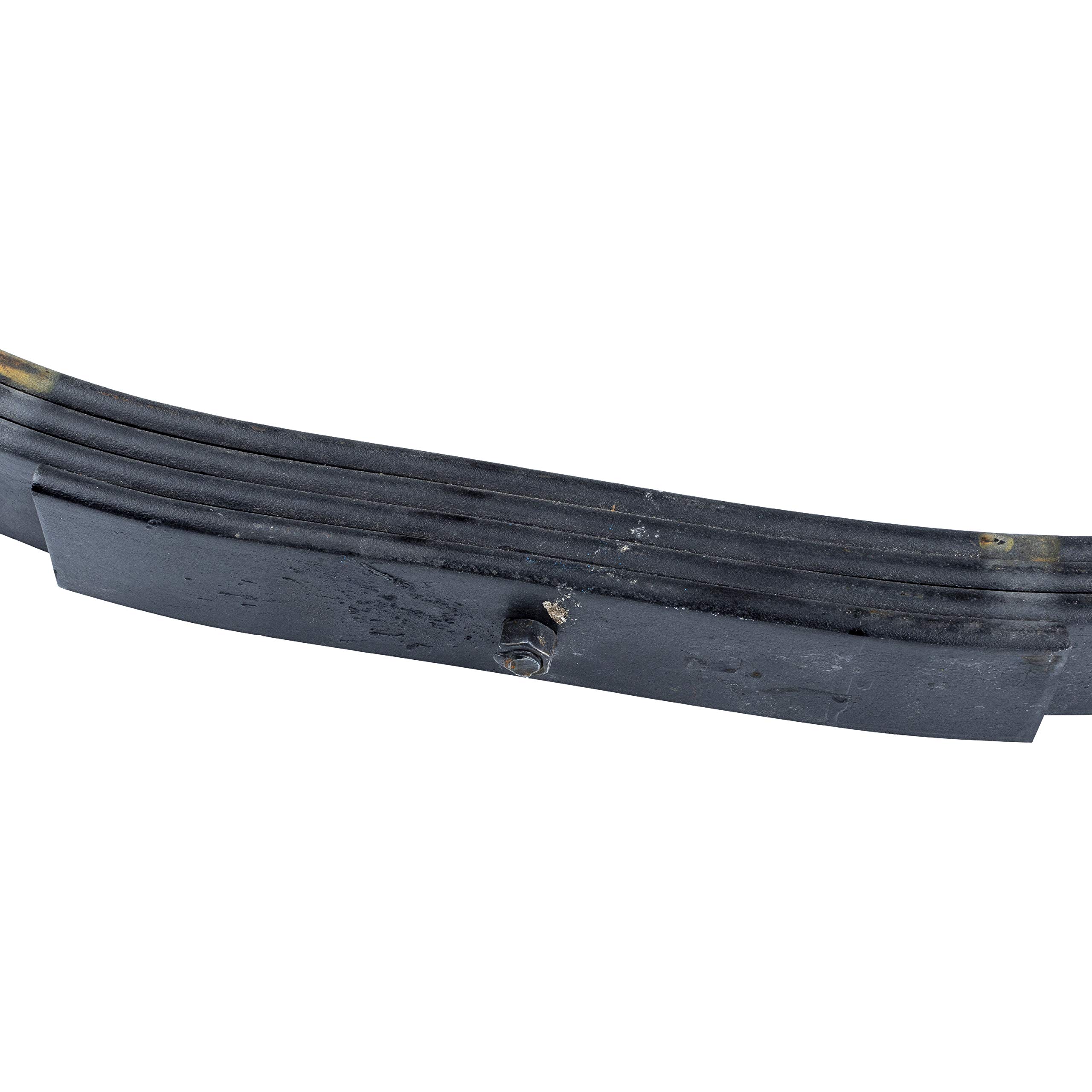 Sturdy Built Muelles De Hoja Para Remolque De 24 1/2 Pulgadas, Estilo Zapatilla De 5 Hojas, Capacidad De 2500 Libras, Juego De 2