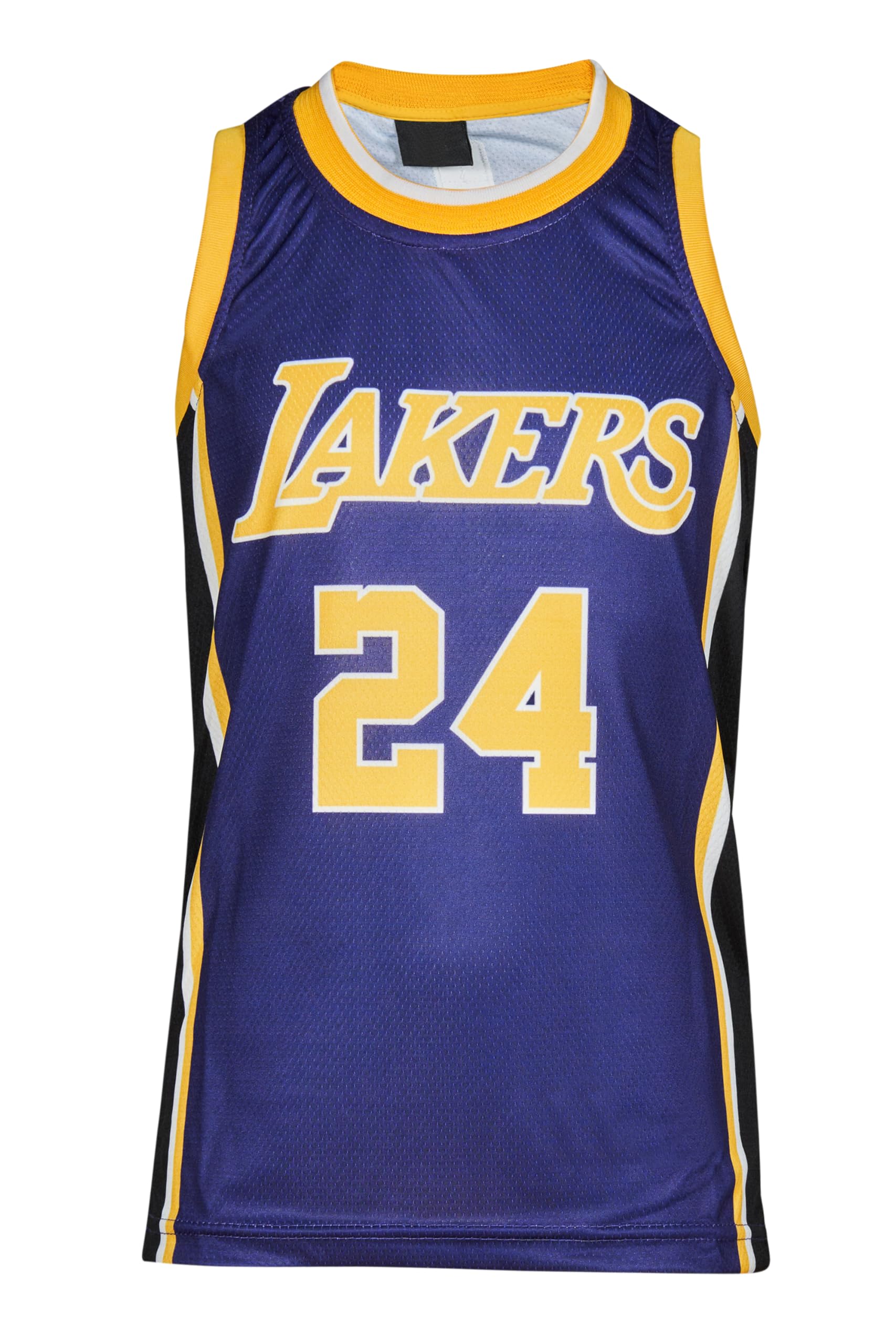 Lakers Basketball Kinder Trikot Bausatz, Lila, Komm mit Shorts Basketballfans (164,Lila)