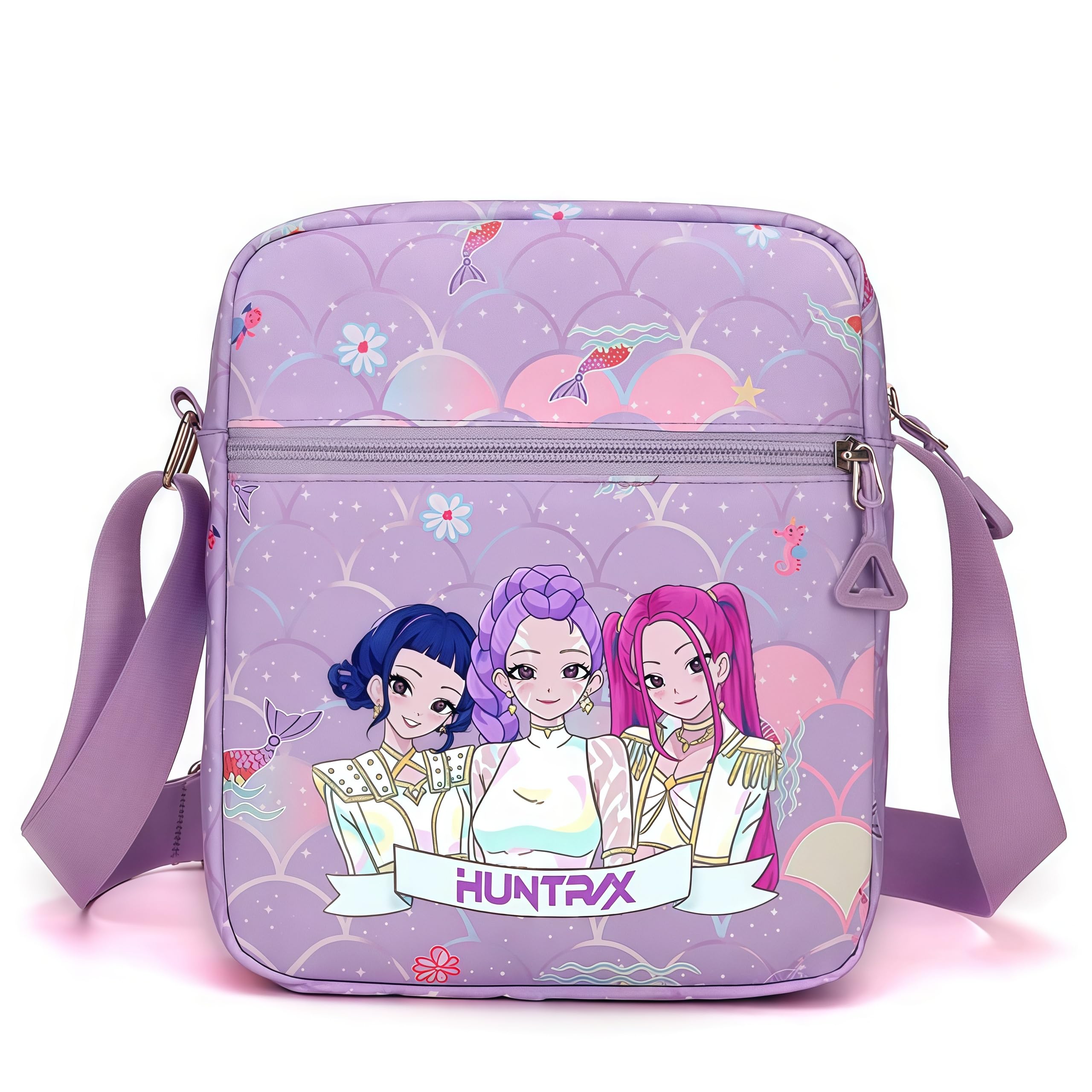 For Demon Hunters mini crossbody bag For Korean idol also a shoulder bag features a cartoon pattern design