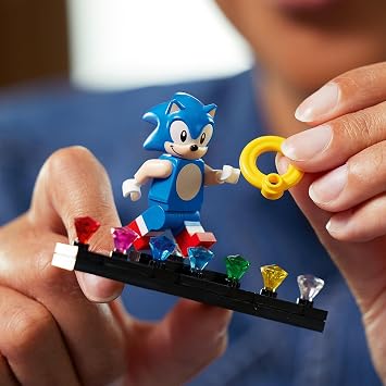 LEGO Ideas Sonic the Hedgehog – Green Hill Zone 21331 Toy Building Blocks Gift for TV Game Boys Girls Adults