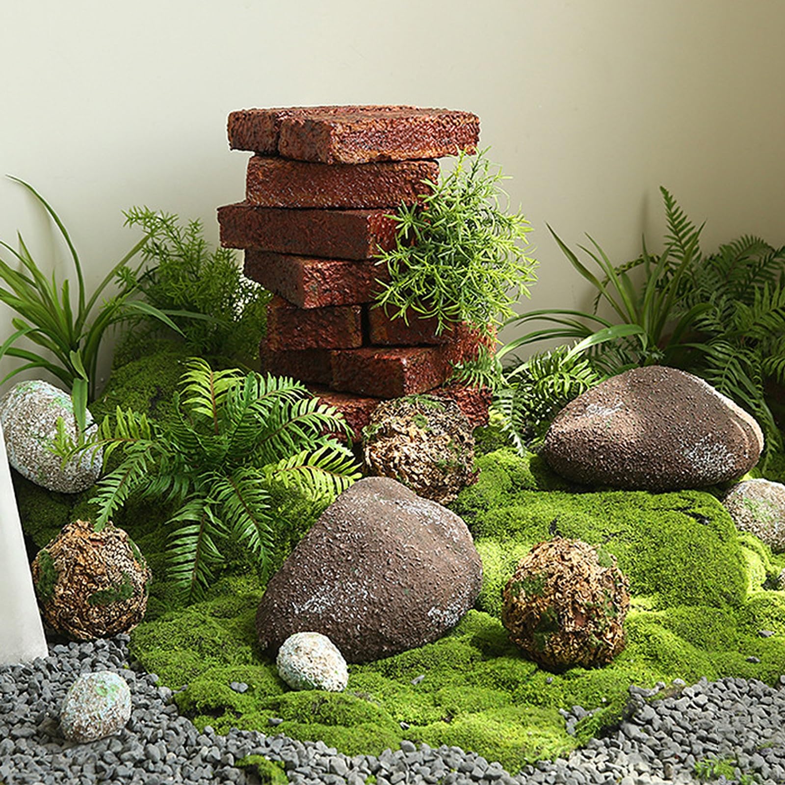 Kunstfelsen for die Landschaftsgestaltung, Steine Garten for den Außenbereich, Dekosteine Garten, Leichte Kunstfelsen for die Landschaftsgestaltung, Garten- und Innendekoration(D)