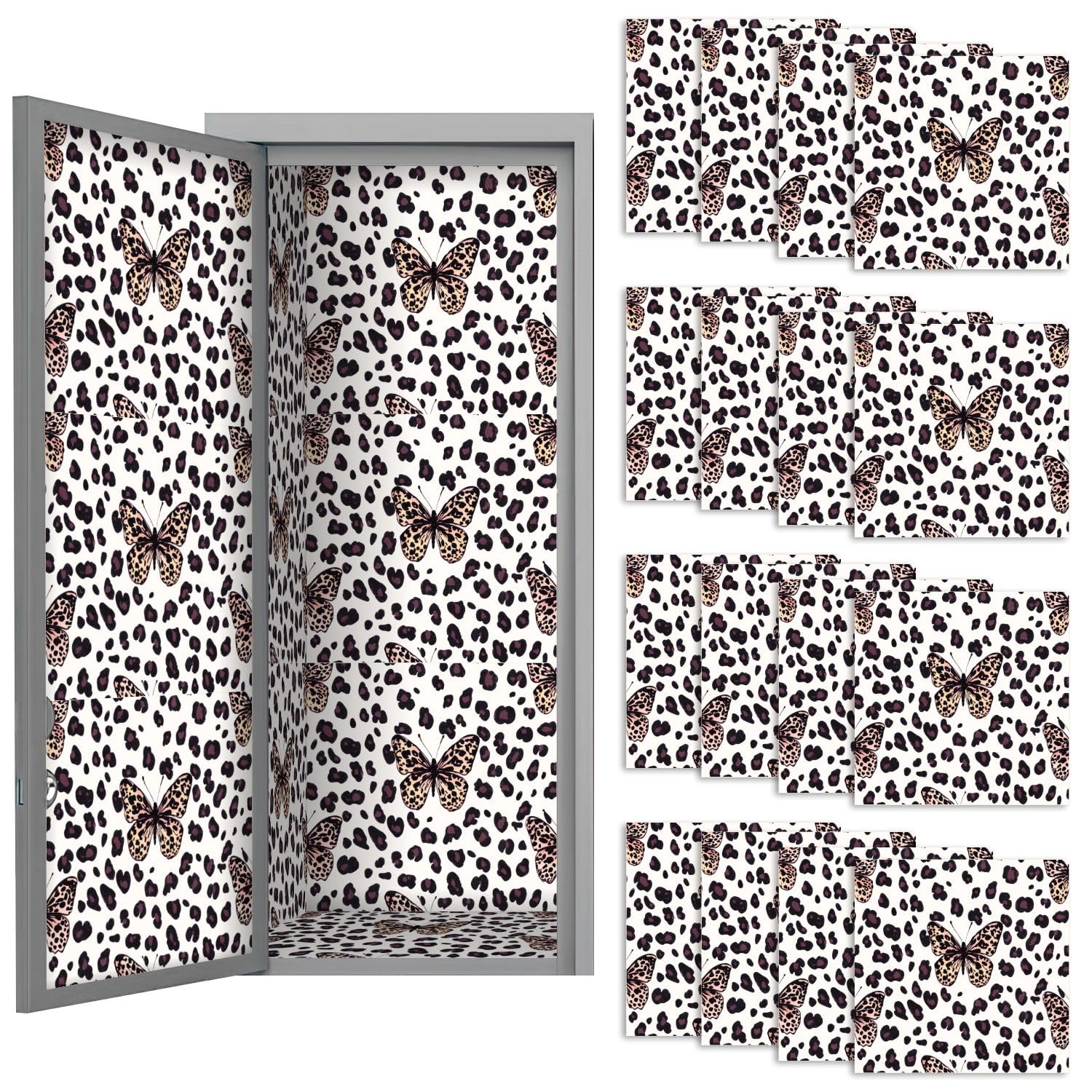 16 Pcs School Locker Magnetic Wallpaper 12