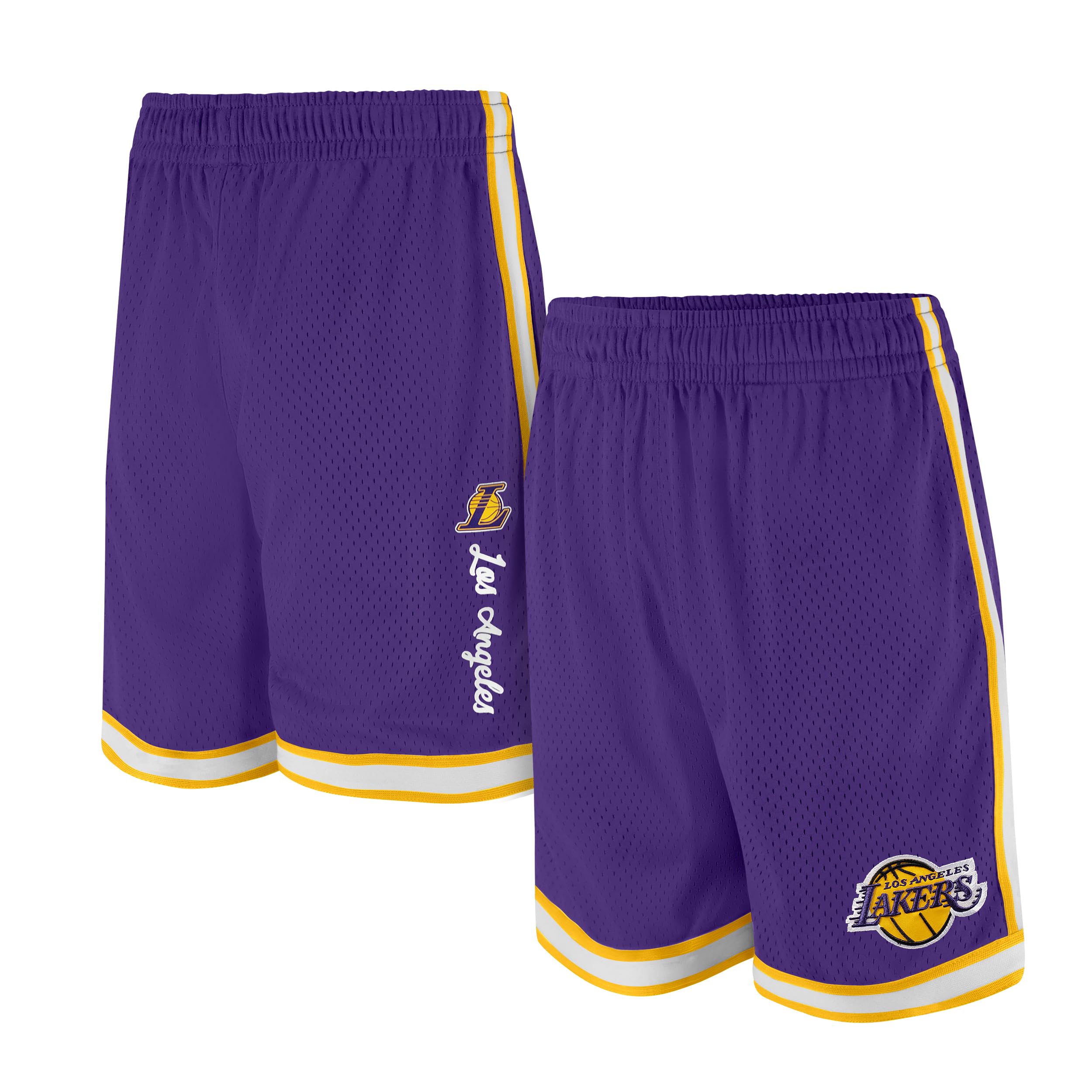Ultra Game Men's NBA Official Supremely Soft Air Mesh Basketball Shorts - Classic Fit