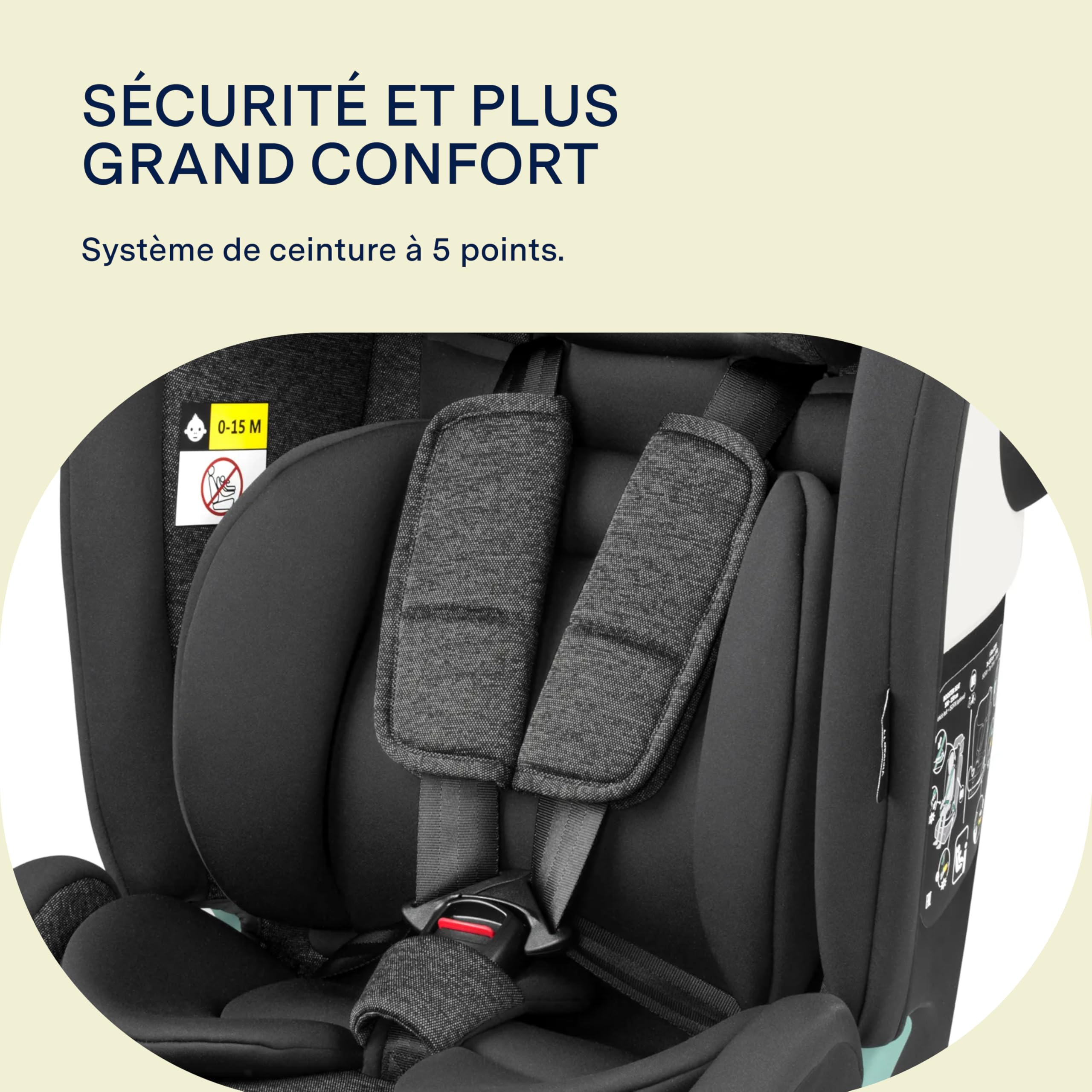 PEG Viaggio TT Siège Auto Évolutif i‑Size avec ISOFIX, 76–150 cm, 15 mois–12 ans, 9–36 kg, Dossier Inclinable, Appuie-tête Réglable, Protections Latérales, Planet