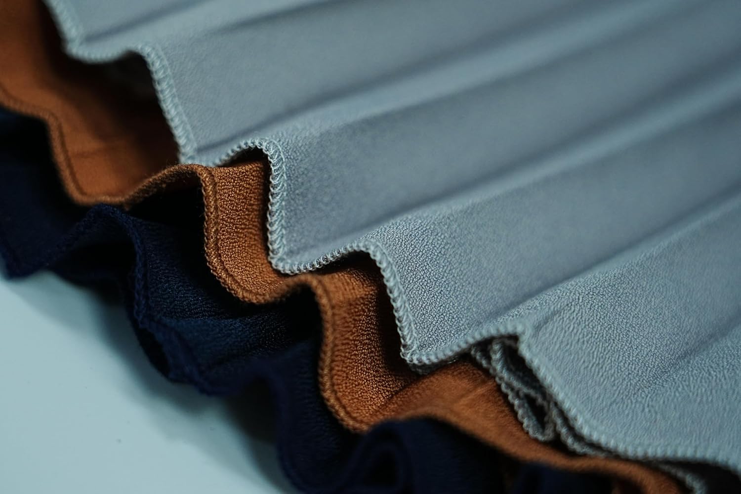 Women's Pleated Skirts High Elastic Waist A-Line Swing Skirt Midi Length - Image 6