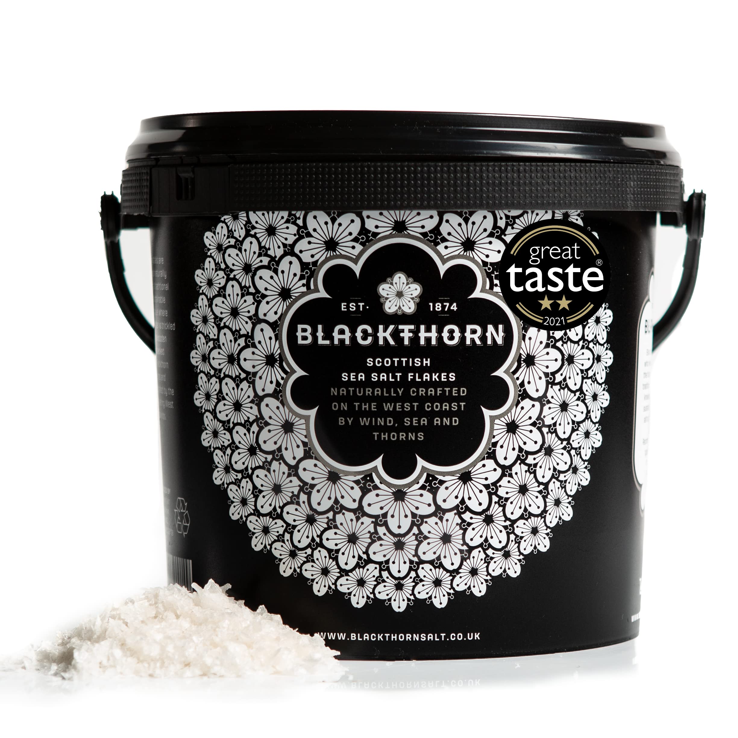 Buy Blackthorn Scottish Gourmet Sea Salt Flakes Natural and Unrefined