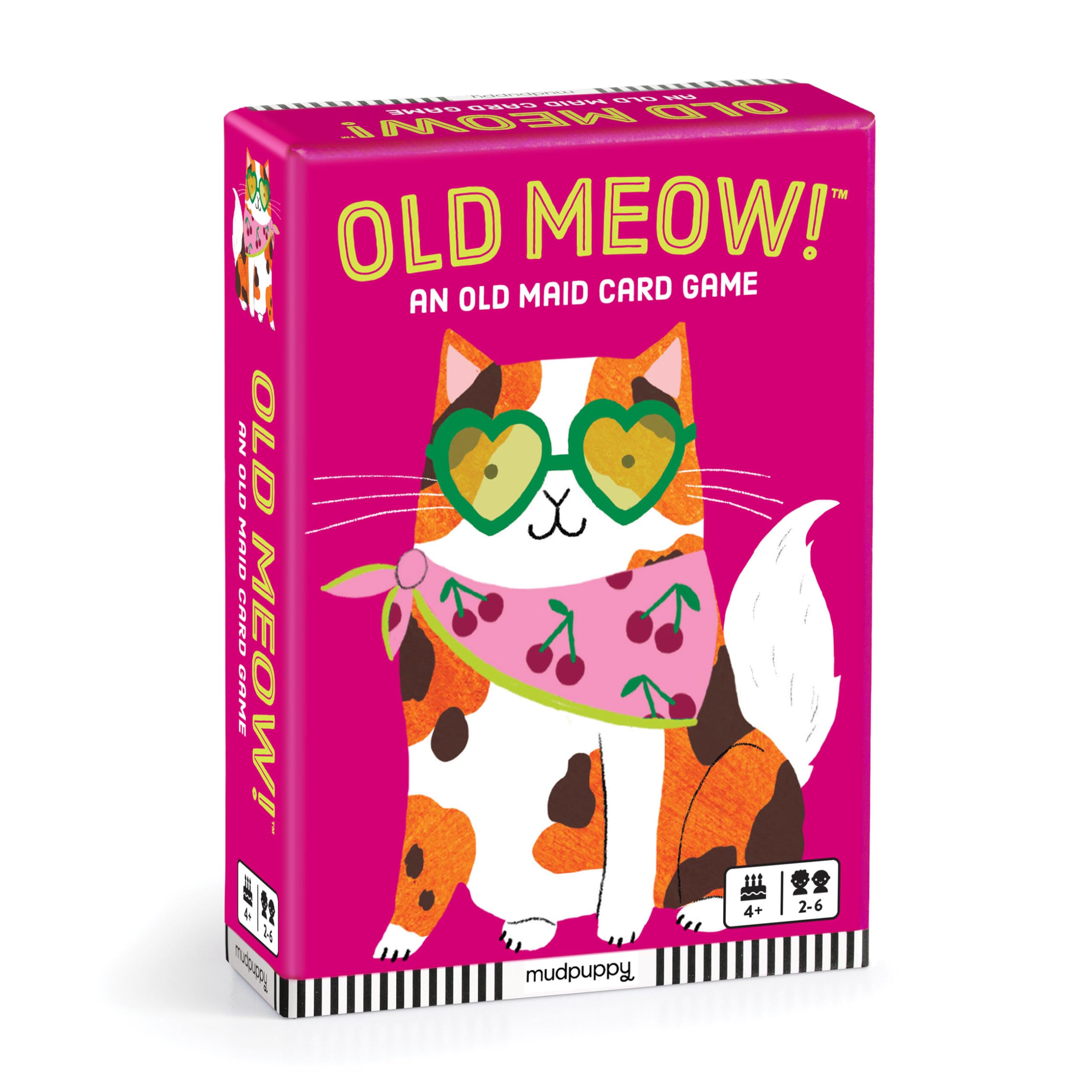 Galison Mudpuppy Old Meow! Card Game, 9780735379145