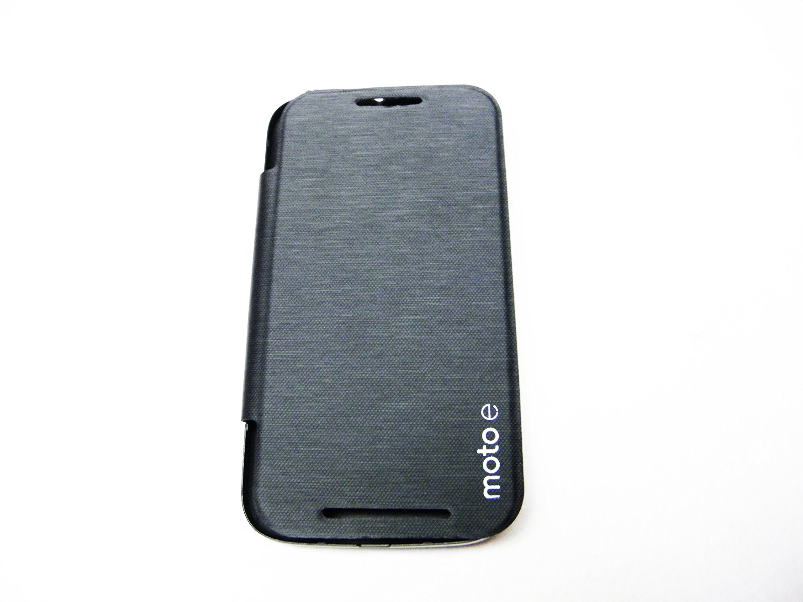 GenericMotorola Moto E Flip Cover (Black Color)
