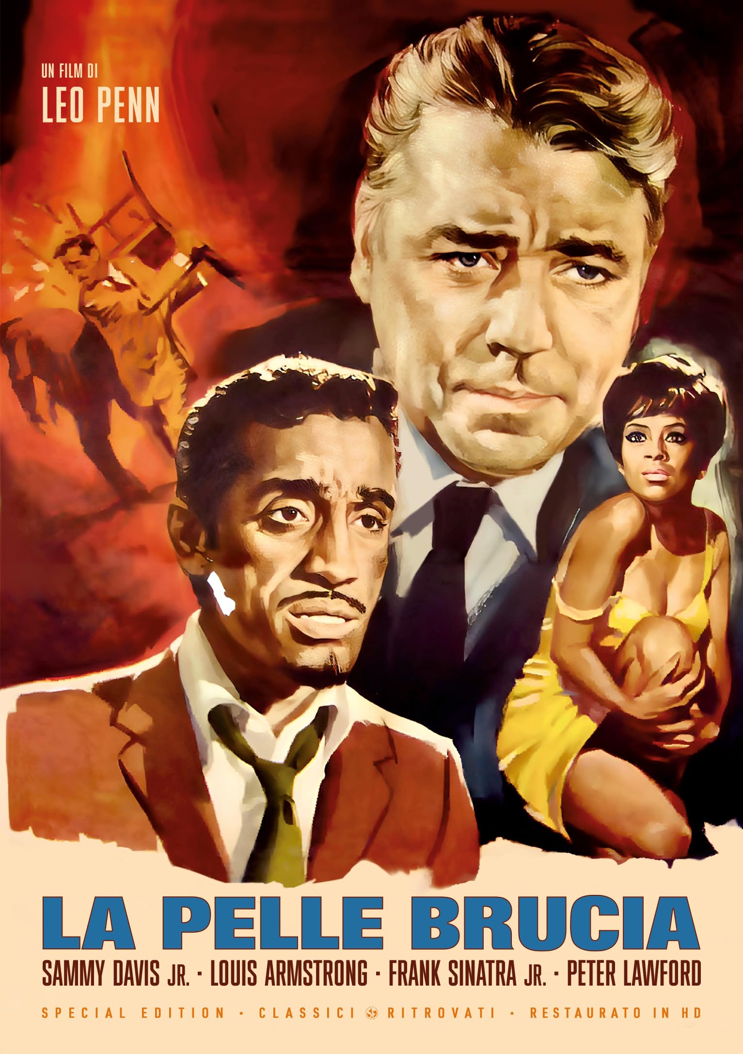 La Pelle Brucia película italiana restaurada en HD formato blu-ray para coleccionistas de drama