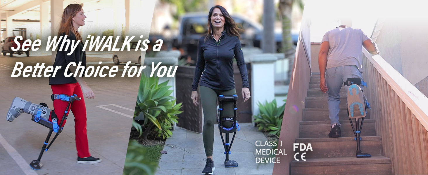 Amazon.com: iWALK3.0 – The Original Hands Free Knee Crutch