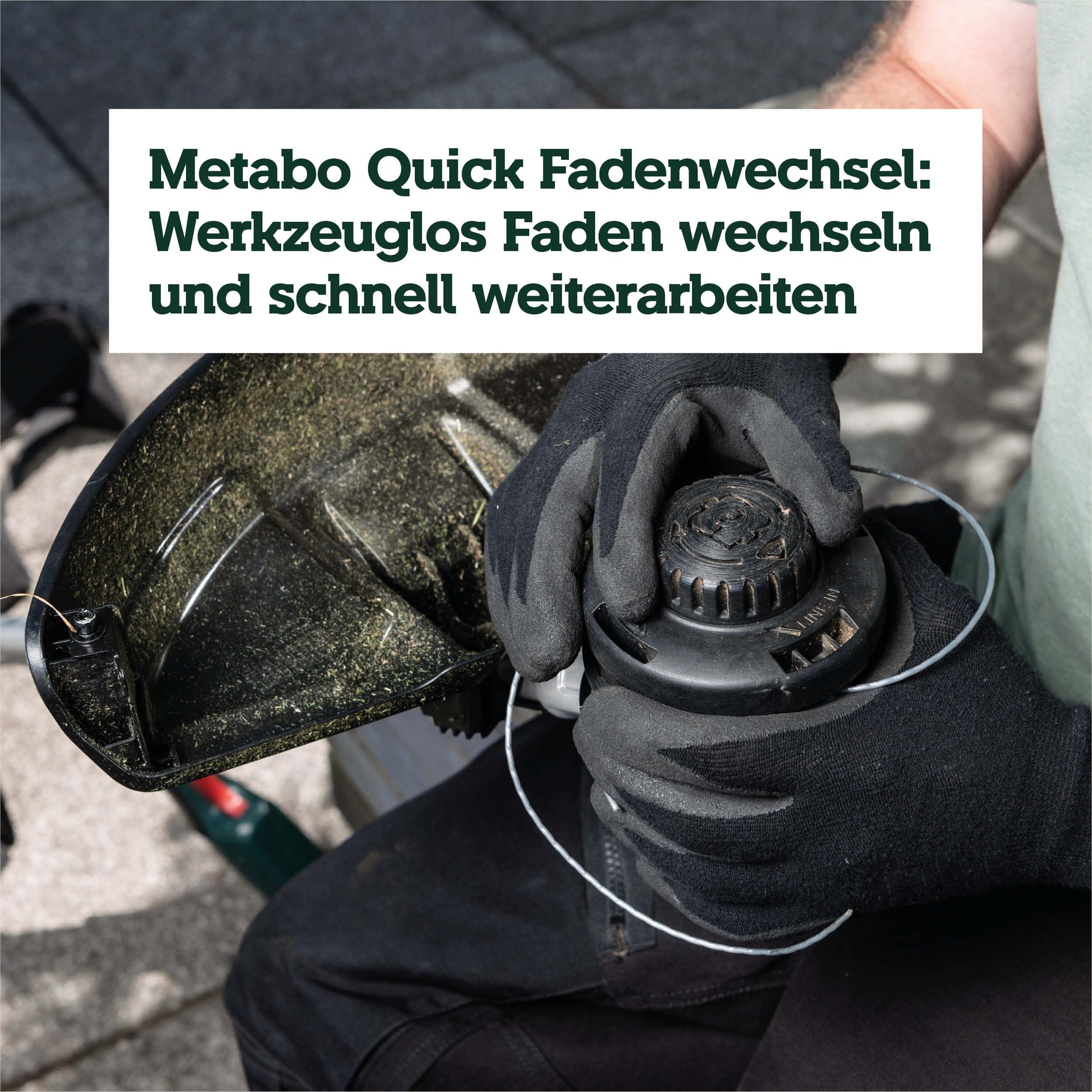 metabo Akku-Freischneider FSD 36-18 LTX BL 40, Trimmer, Rasenpflege | Bürstenloser Motorsense Kantenschneider für den Garten, 40 cm Schnittkreis, ohne Akku, inklusive Gurt und Fadenspule