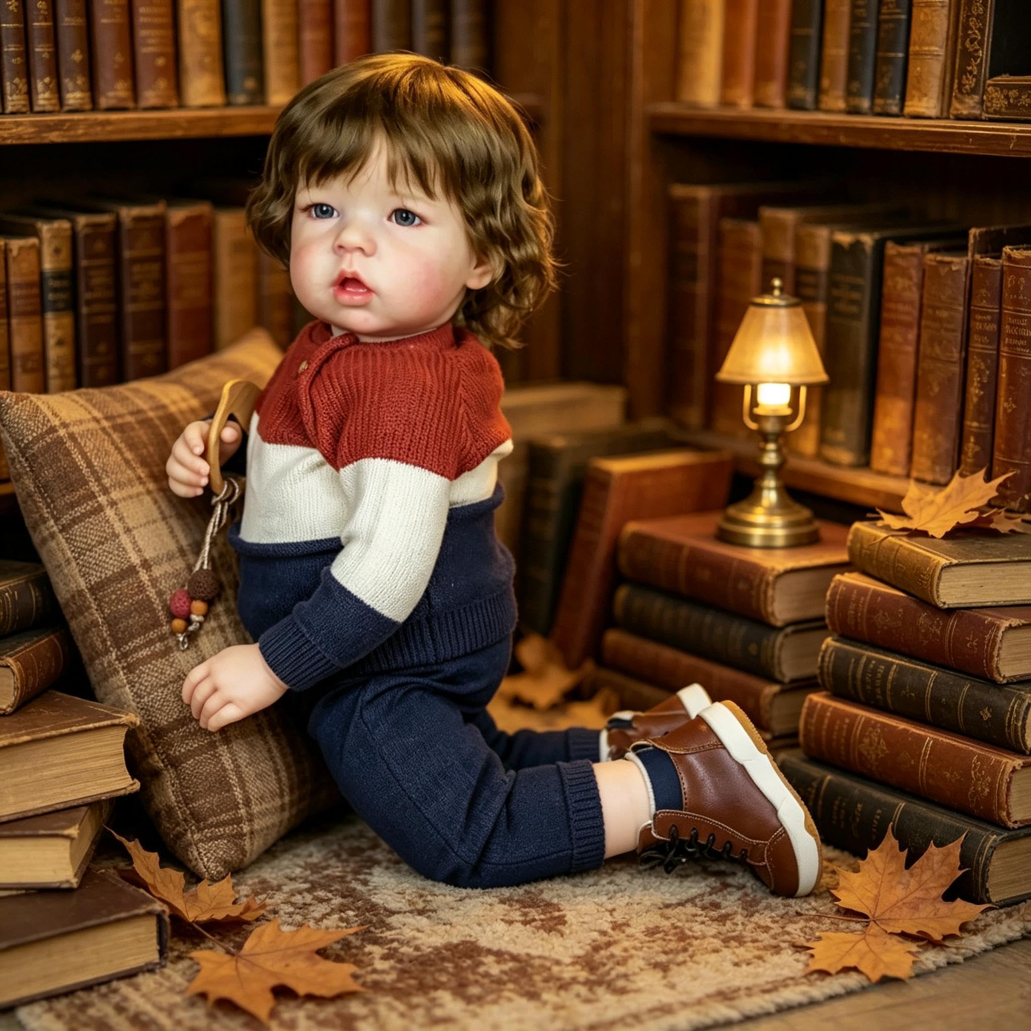 RXDOLL Realistische Reborn-Babypuppen, 71,1 cm, lebensechte Reborn-Baby-Puppe, Kleinkind, Jungen, Stoffkörper, Vinyl-Liedmaßen, echtes Leben, Babypuppe, verwurzeltes Haar, handgefertigtes Spielzeug