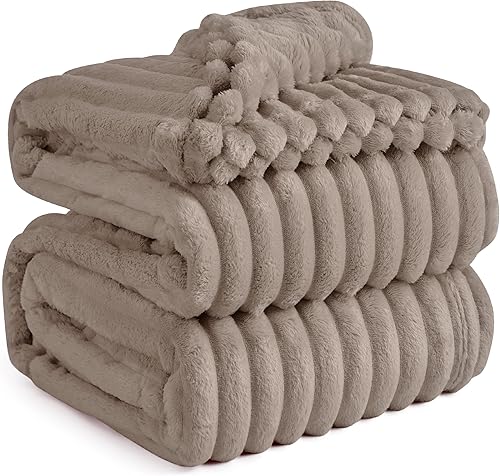 Miniatura 39 de Bedsure GentleSoft - Manta de forro polar azul para sofá, mantas suaves y acogedoras para mujer, lindas mantas pequeñas para niñas, azul claro, 108