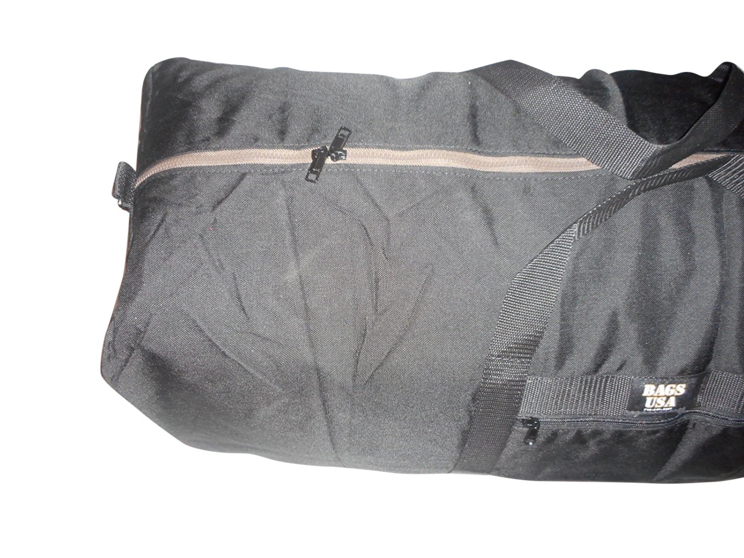 Jumbo Duffle Bag Holds Camping Gear,scuba Gear,river Raft Tube Made In USA. (Black)