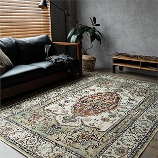 Sayang Sayang Persian Rug, Royal Palace 14041 135x195 1.5 Tatami Mat Beige Moquette