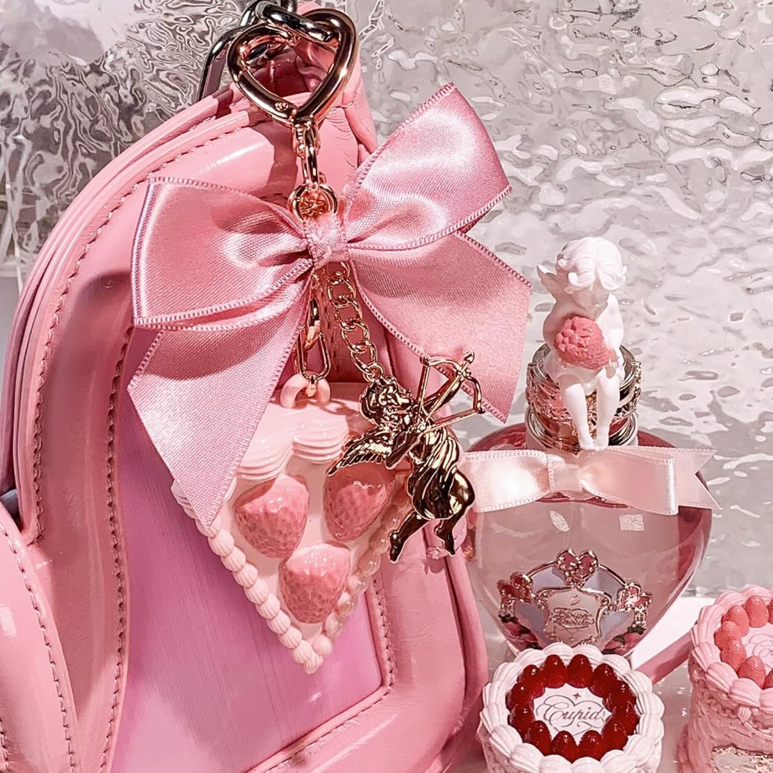 Amazon.com: Flower Knows Strawberry Cupid Solid Perfume,Cake Bag