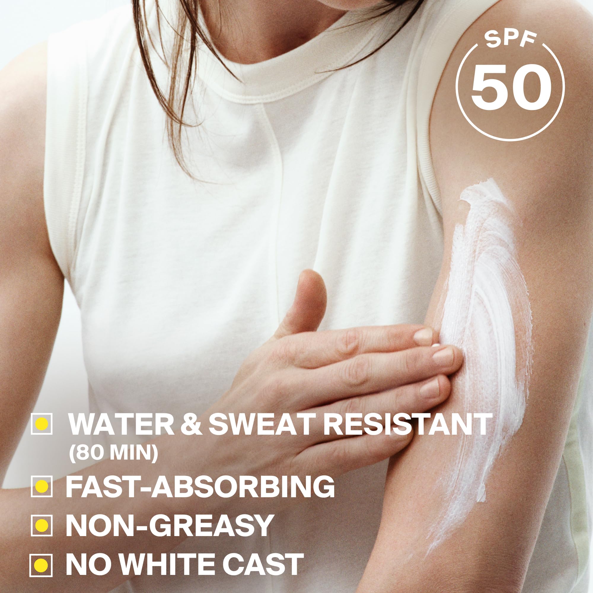 Supergoop ! PLAY Everyday Lotion SPF 50, 2,4 oz – Crème solaire à large spectre sans danger pour les récifs pour peaux sensibles – Crème solaire pour le corps et le visage résistante à l'eau et à la