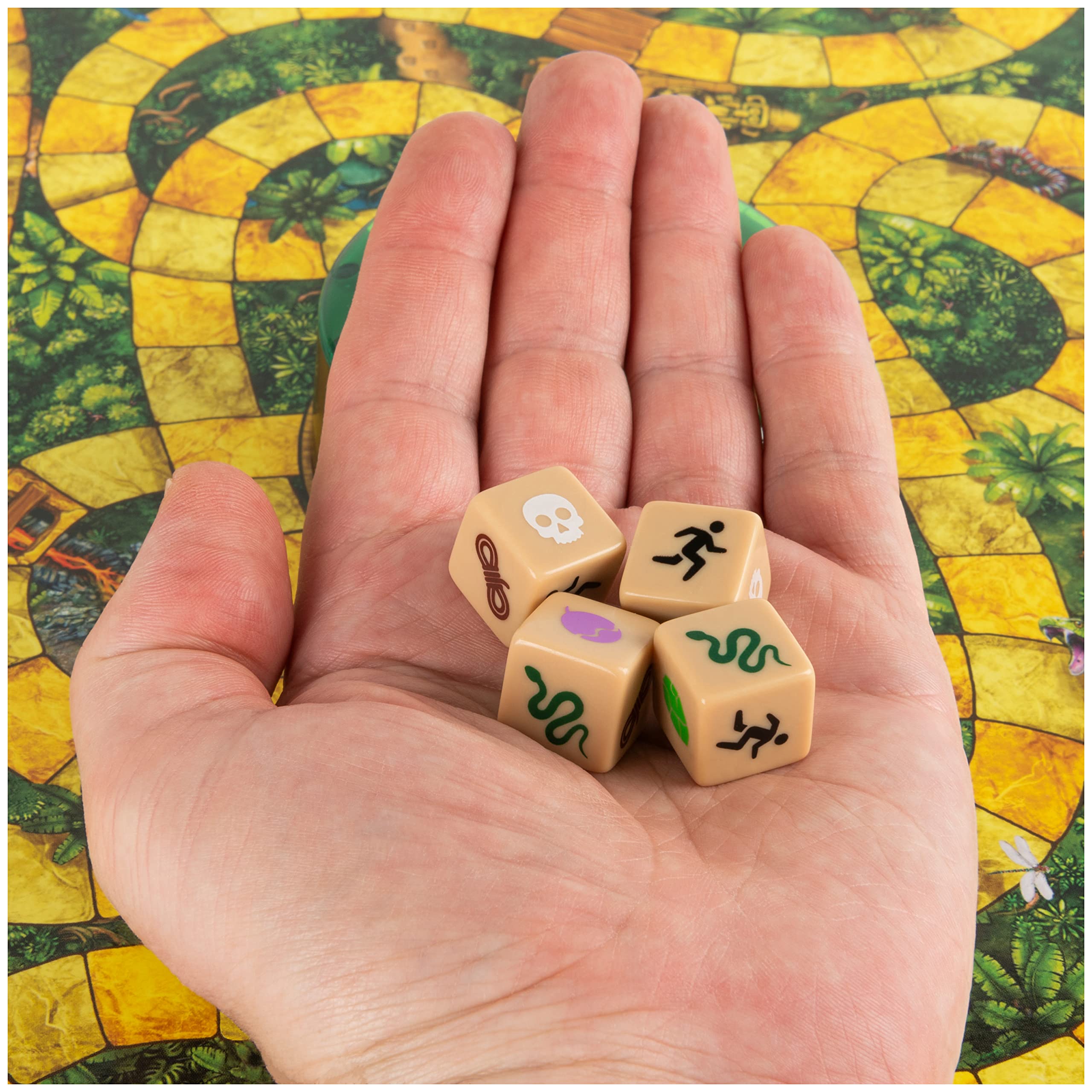 Éditeur Jeux, Jumanji Le Jeu, Le Classique Jeu de Table d'Aventure pour Familles et Enfants à partir de 8 Ans,
