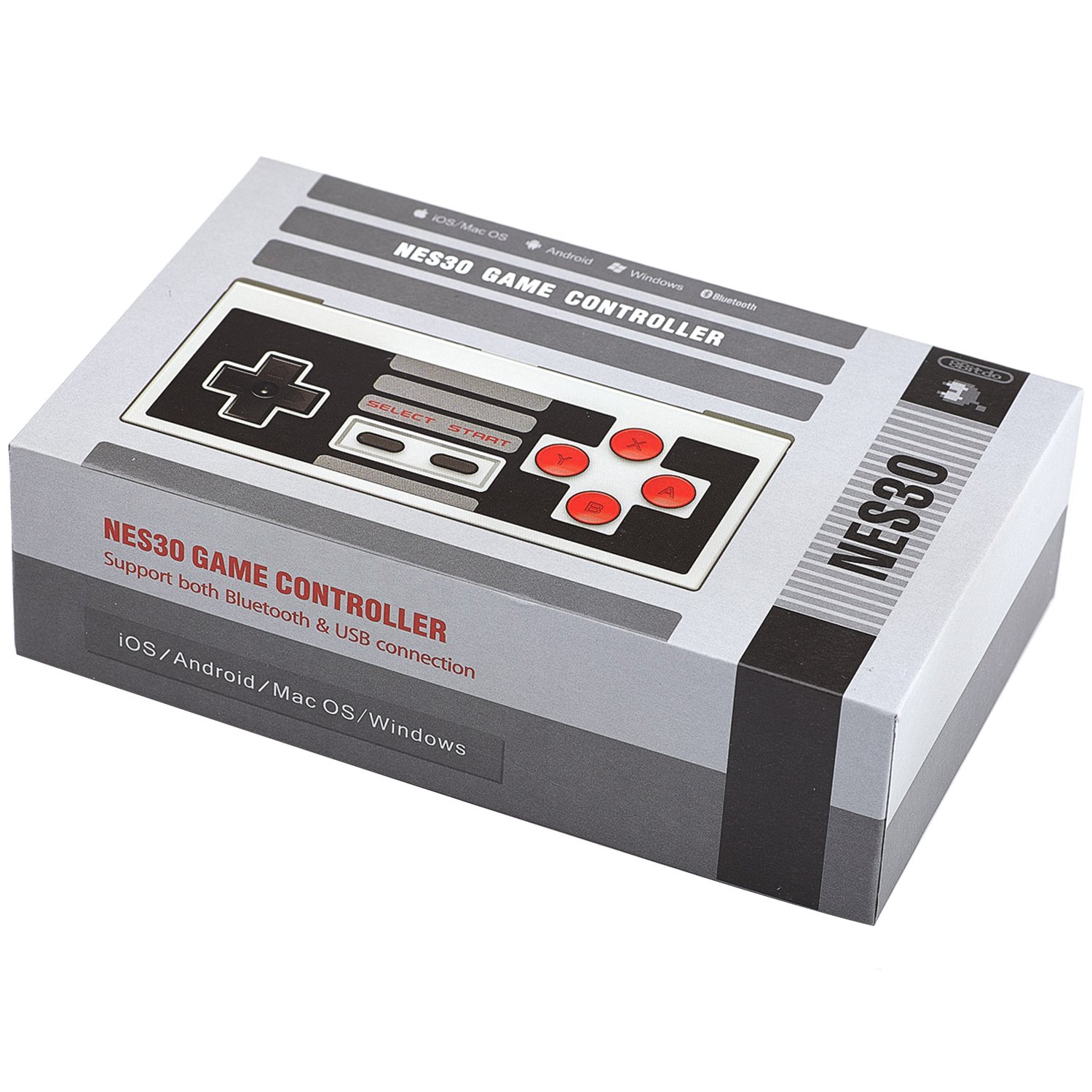 8Bitdo Sterxy NES30 Classic Wireless Gamepad Bluetooth Controller für iOS/Windows/Android