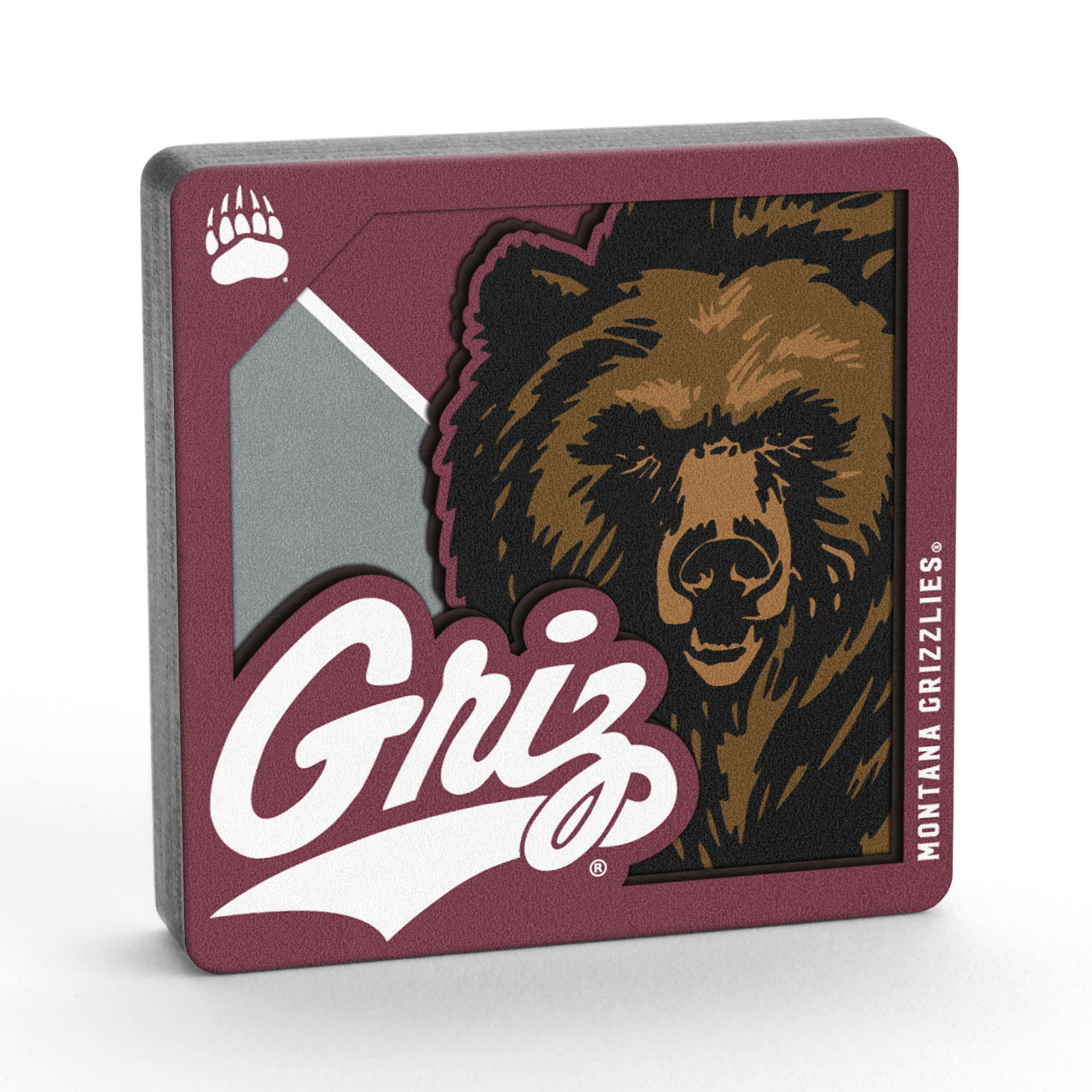 YouTheFan NCAA 3D Logo Series Magnet