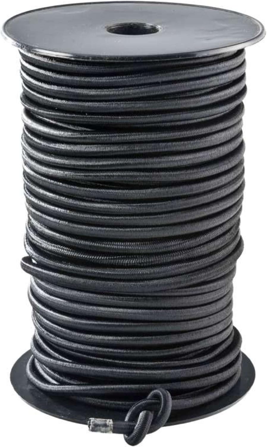 Werkapro Elastic Bungee Cord Black Diameter 4 mm x 20 m BigaMart