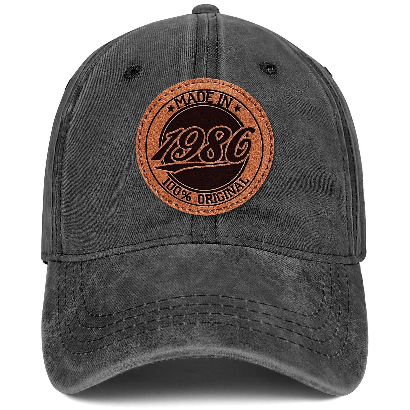 40th Birthday Gifts Men 40 Year Old Gifts Ideas Man 40th Birthday Decorations for Men 100% Cotton 1986 Hat