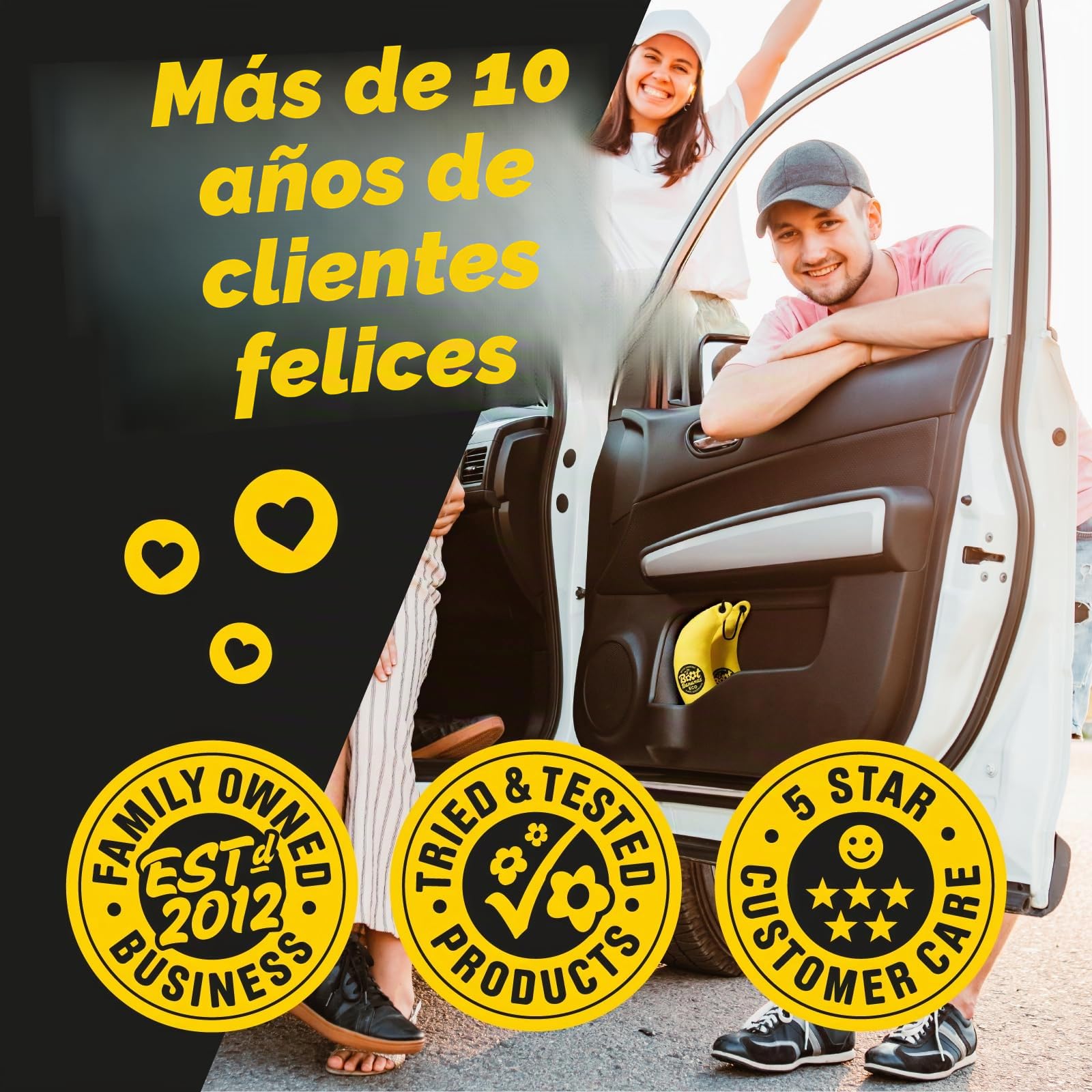 Boot Bananas Eco Travel - Desodorizantes de carbón activado sin fragancia para zapatos, guantes y bolsas malolientes, ligero, compostable, reutilizable, frescura sobre la marcha, dura hasta 12 meses