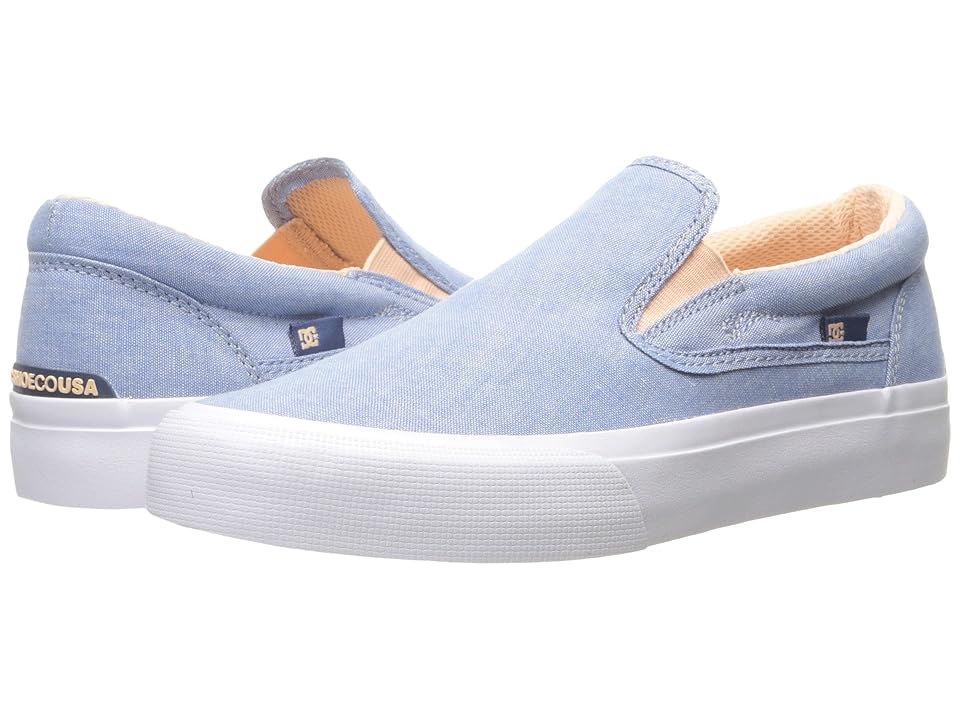 

DC Trase Slip-On TX SE (Blue/White) Women's Shoes