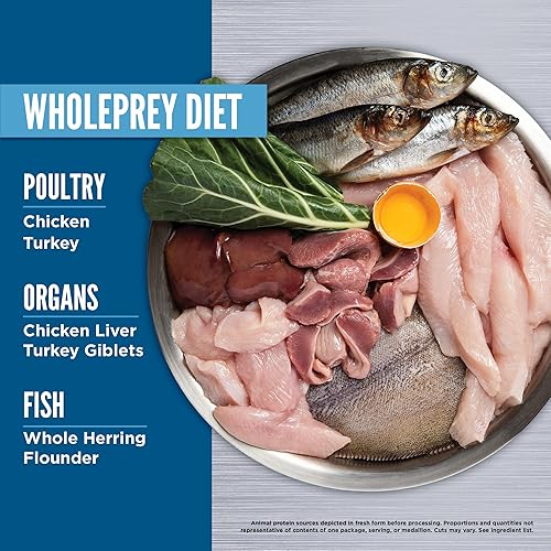 Miniatura 4 de ORIJEN Medallones liofilizados originales, alimento seco para perros sin granos, ingredientes de presa integral, 6 onzas