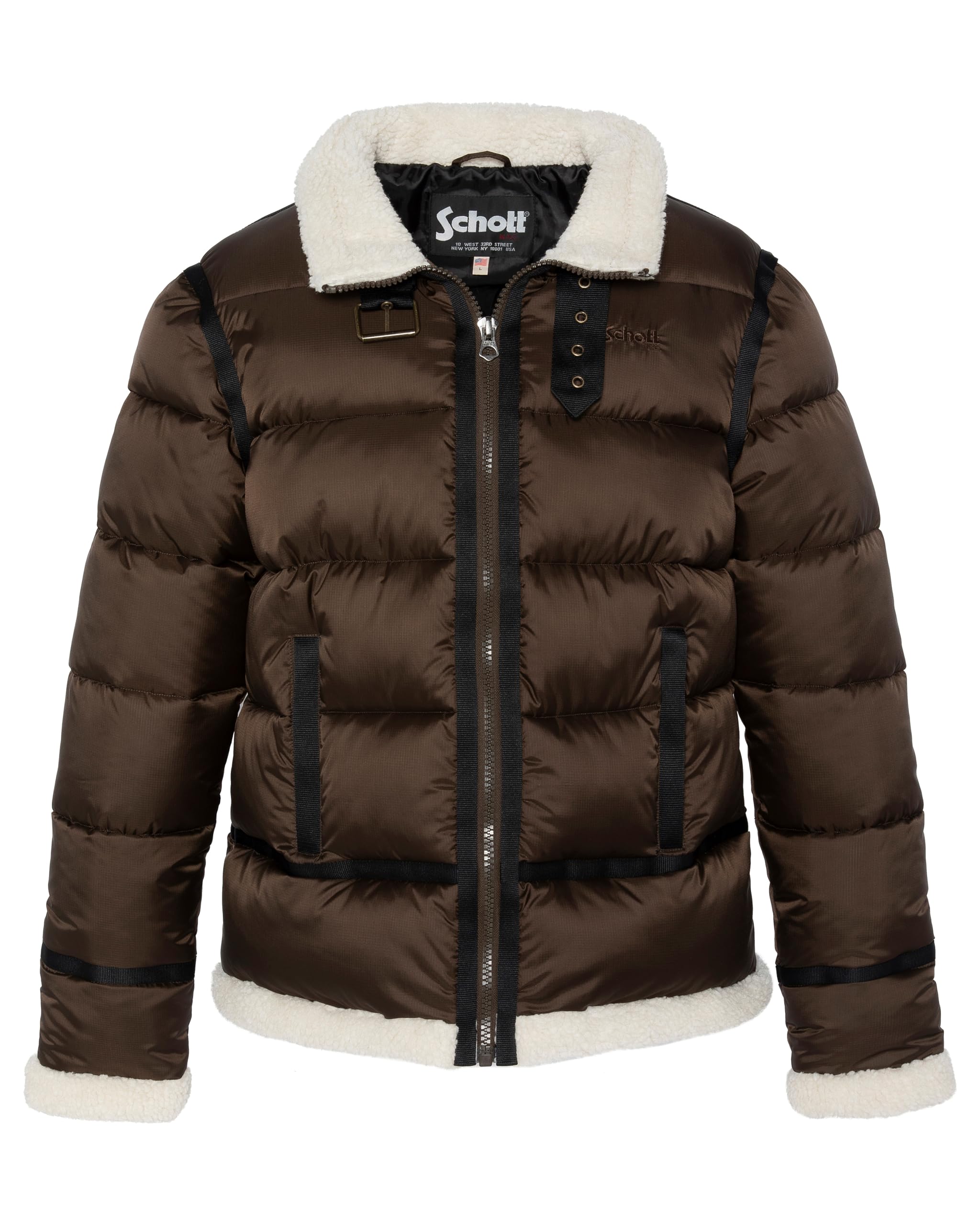 Schott NYC Idak Giacca Uomo (Pacco da 1)