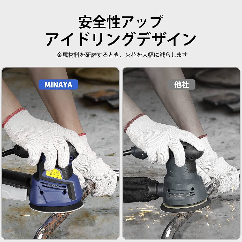 サンダー様 Amazon | サンダー 研磨＆ポリッシャー ダブルアクション