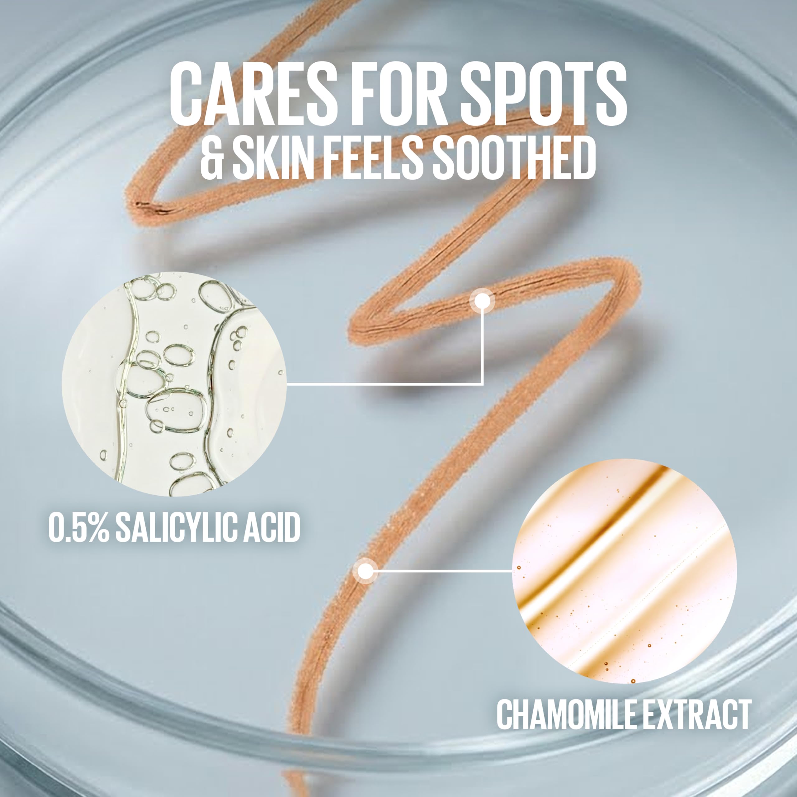 Maybelline Fit Me Microscopic Concealer, 15, Up to 24H creamy gel formula, 0.5% salicylic acid and Chamomile for spots reduced over time — view 3