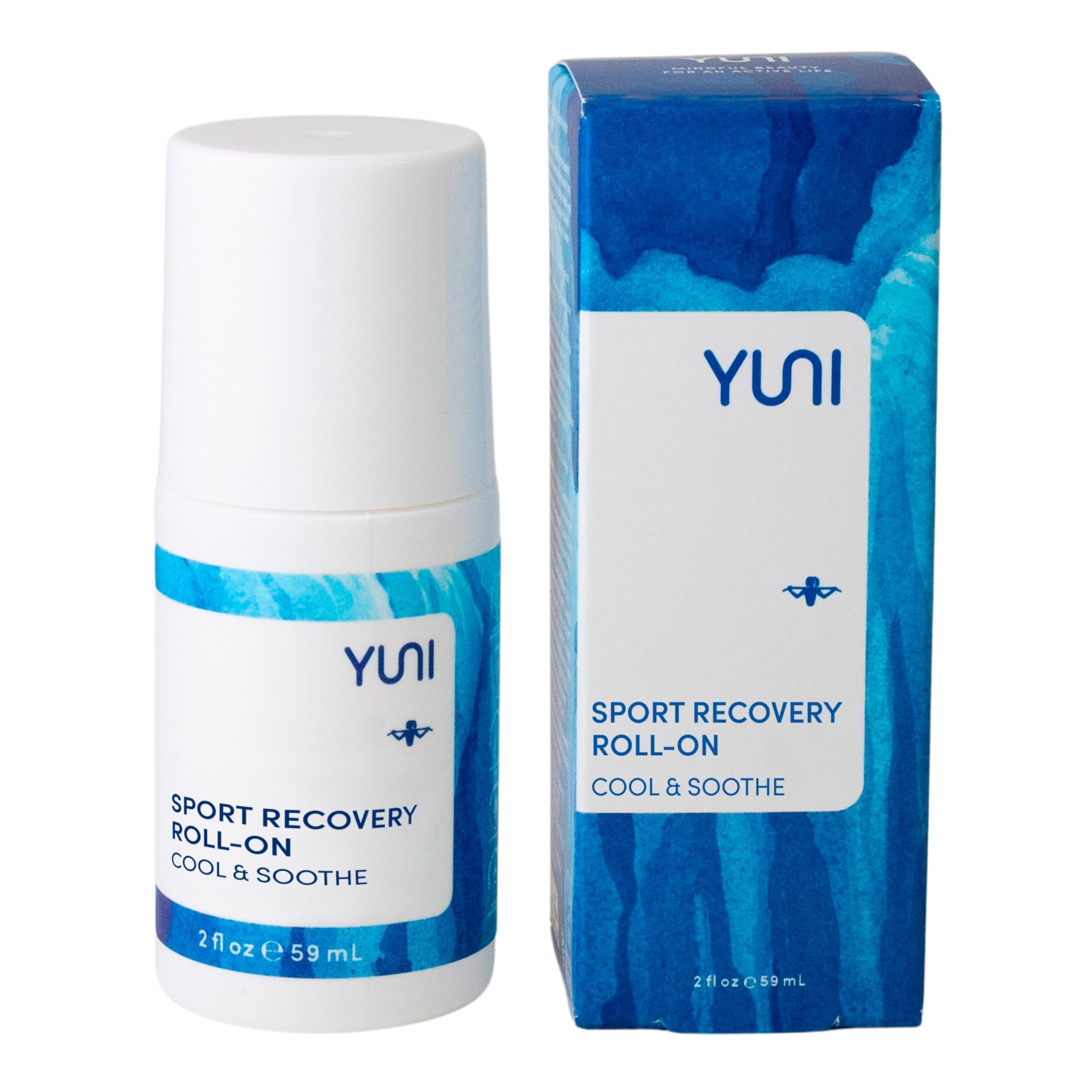 YUNI Beauty Muscle Recovery Gel (2oz) Arnica Gel Roll On - Post-Workout Relief, May Help Soothe Soreness, Relieve Tension - Plant-Based, Vegan, Paraben-Free, Cruelty-Free
