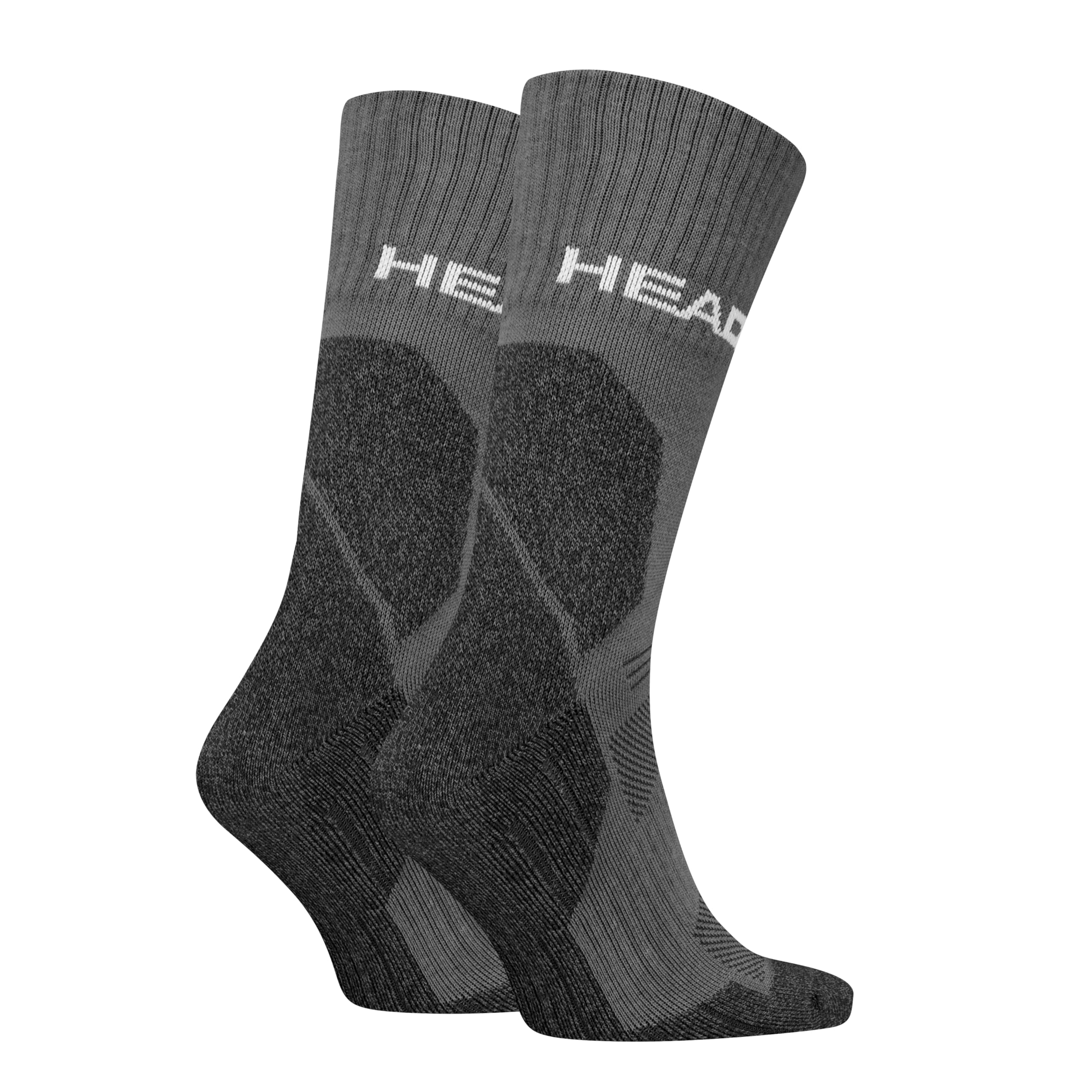 HEAD Randonnée Tous Climats Chaussettes Crew Mixte (lot de 2)