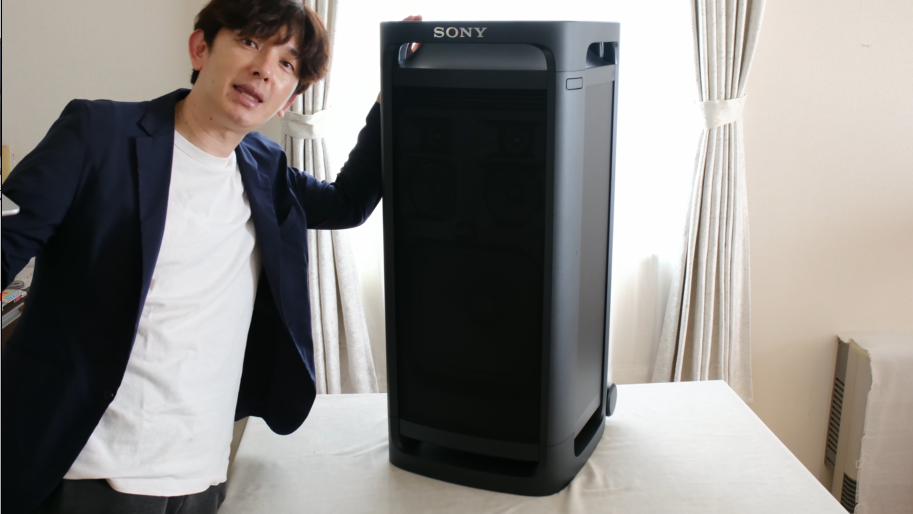 SONY ワイヤレススピーカー タワー型 迫力ある重低音を体感できる「ULT POWER SOUND（TM）」シリーズ拡充