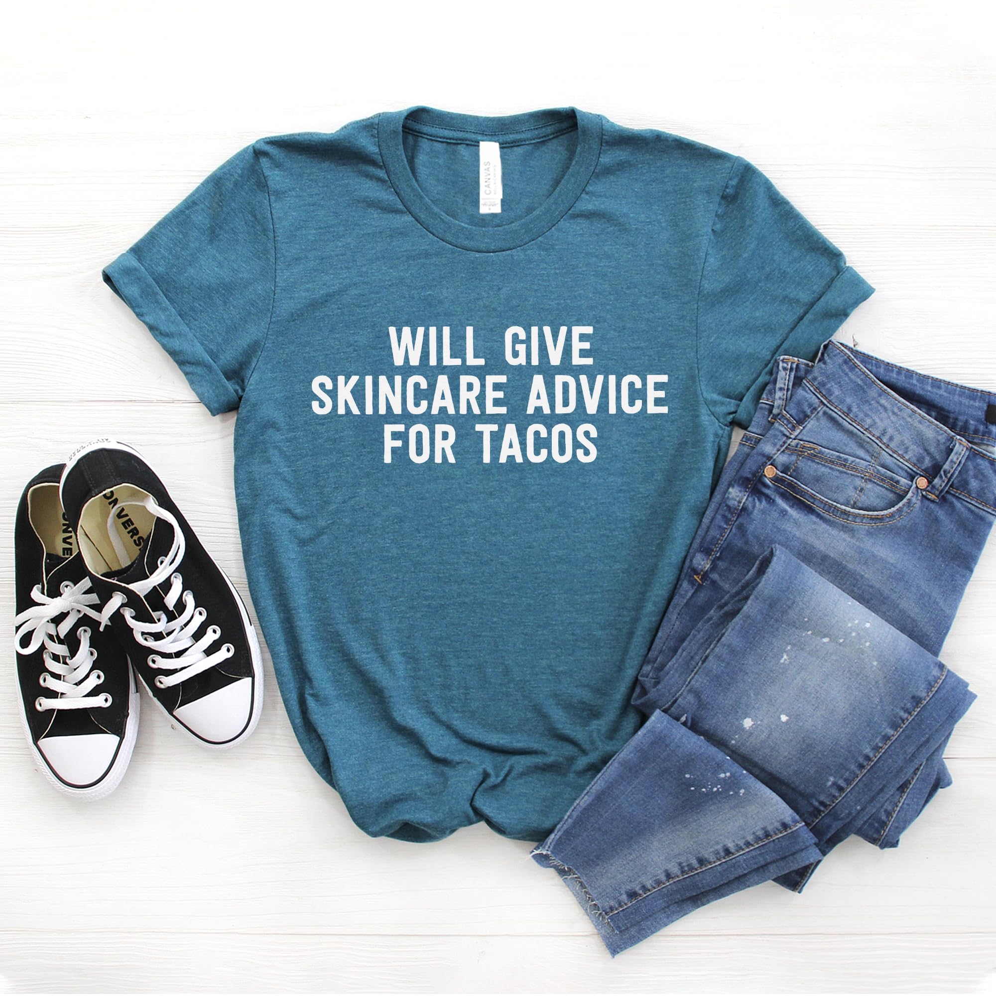 Esthetician Shirt - Skincare Shirt - Esthetician Gifts - Will Give Skincare Advice -Skincare Dealer - Skincare Shirts - Softstyle Unisex Tee