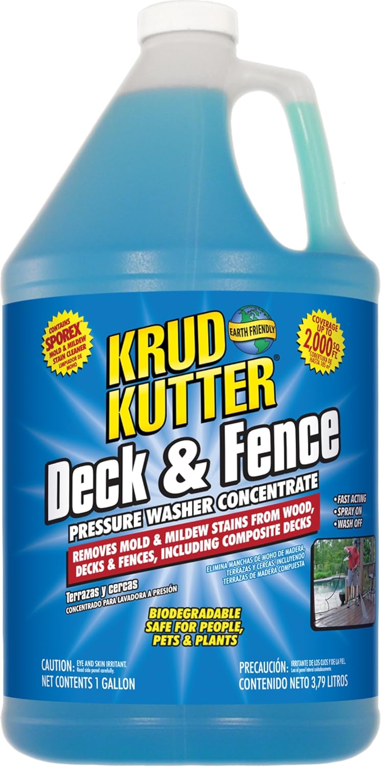 Krud Kutter Deck And Fence Pressure Washer Concentrate (Pack of 4