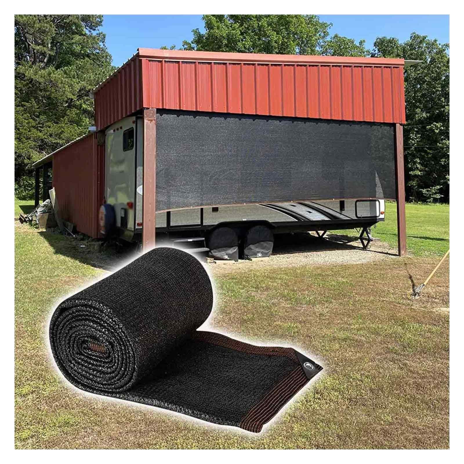 KLGFBDC 90% Shade Net for Garden & Greenhouse -Meshwith Grommets for Terrace Balcony Temporary Fence 3x5m 4x6m 7x8m 9x10m 6x6m