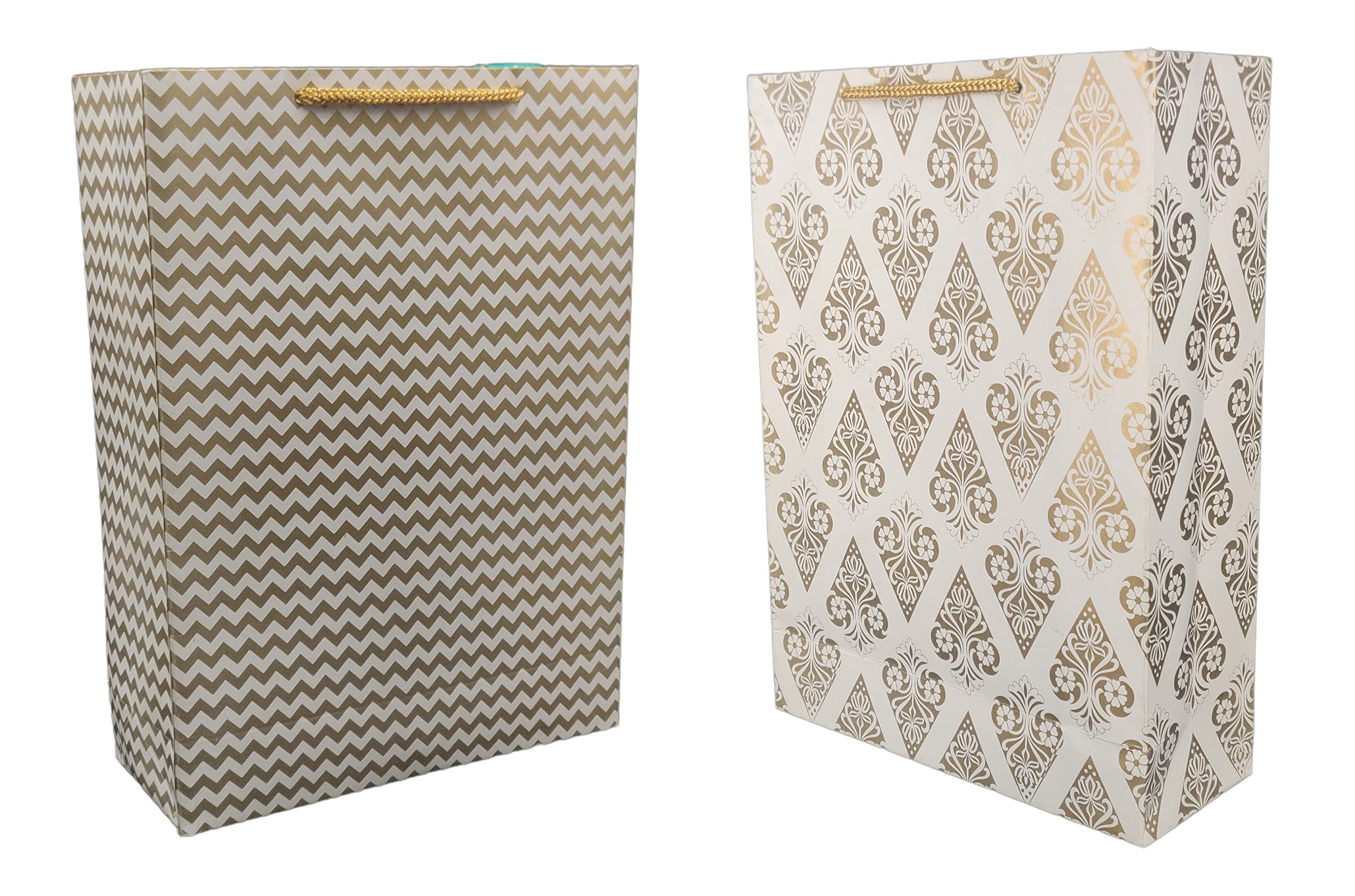 See full amazon price history chart for TASCHE Gold Waves and Gold Pyramid Design Assorted Paper Carry Bags | Gift Bags for Return gifts, and Birthday presents (11 * 8 * 3 Inches) (Pack of 10) TASCHE Gold Waves and Gold Pyramid Design Assorted Paper Carry Bags | Gift Bags for Return gifts, and Birthday presents (11 * 8 * 3 Inches) (Pack of 10) (B0C3H7BYHZ) Amazon Price History, Amazon Price Tracker