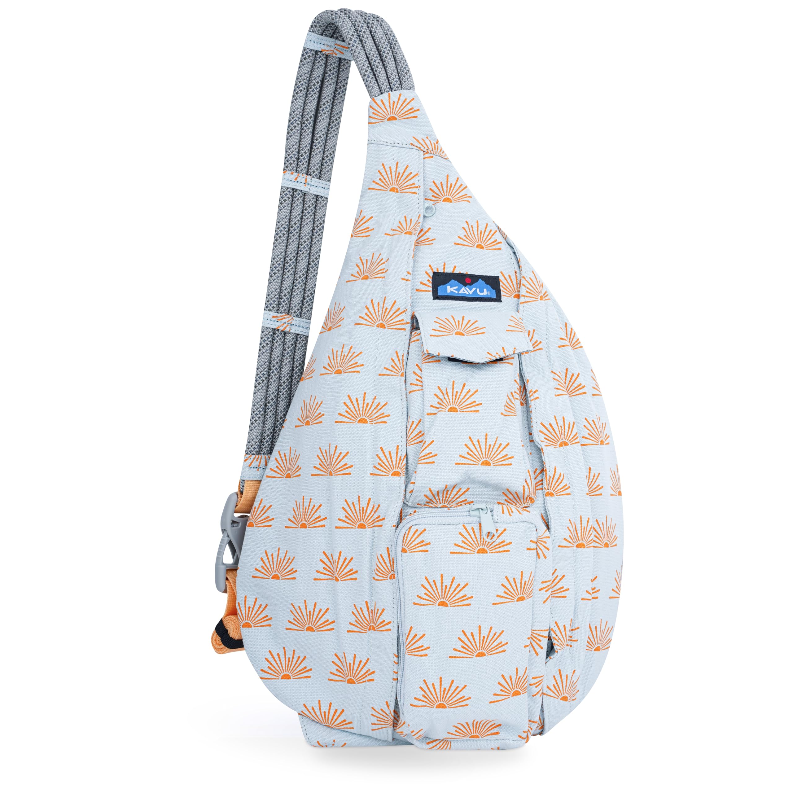 KAVU Original Rope Bag, Cotton Canvas Crossbody for Travel
