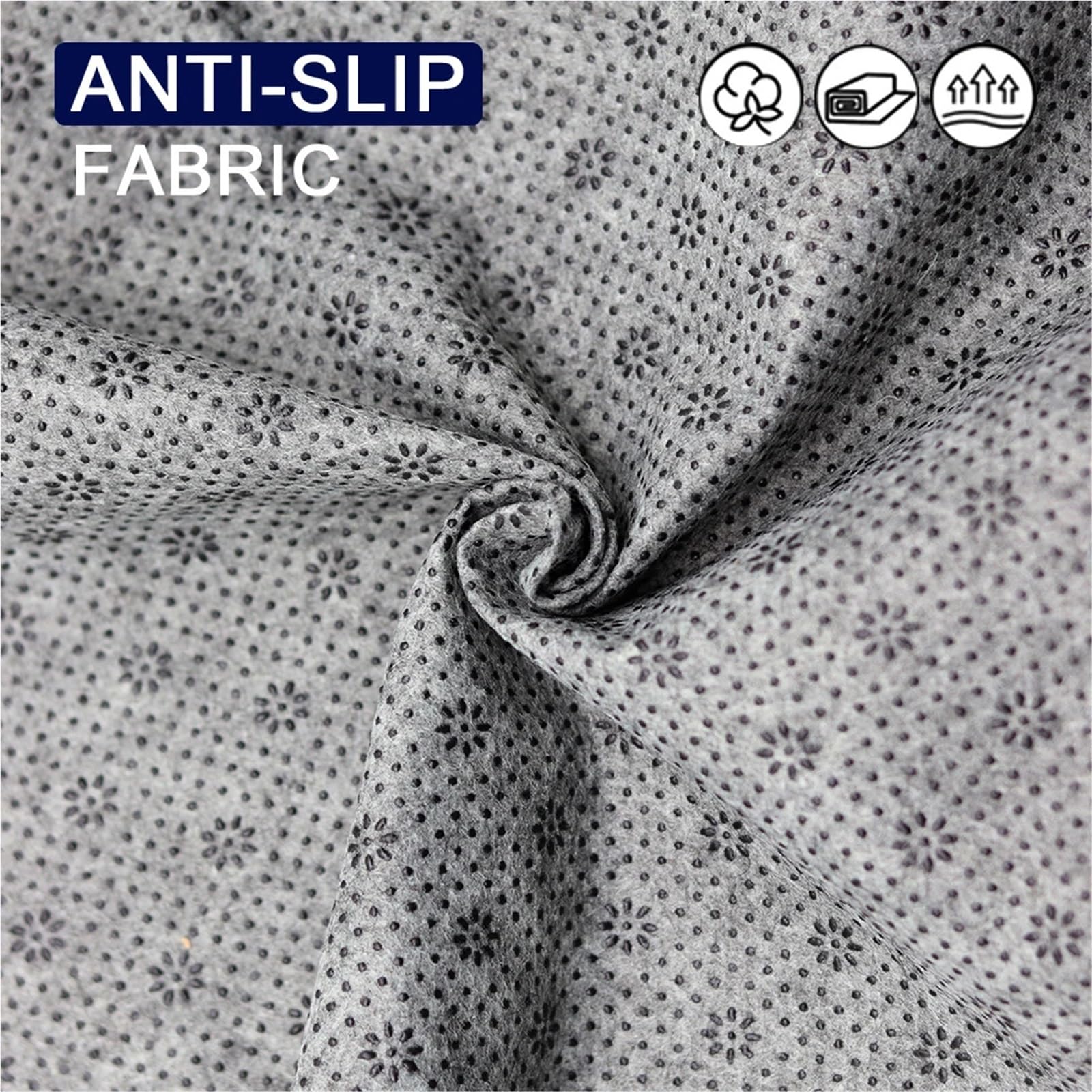 Punch Needle Stoff Tuftingstoff, rutschfest, 1,8 m x, Pflaumenblütenmuster, rutschfeste Canvas-Rückseite DIY(1.8m x 1m)
