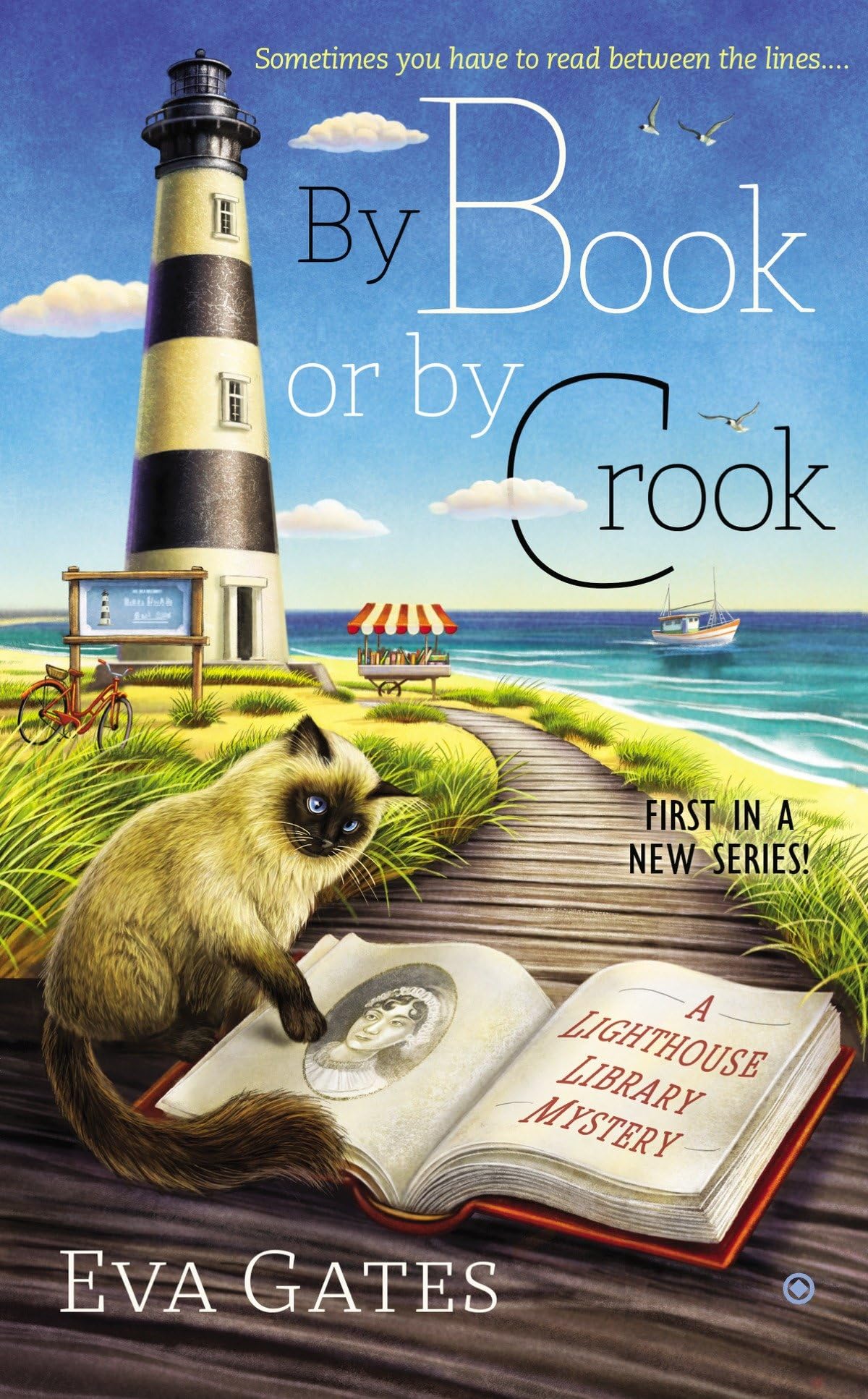 By Book or By Crook (A Lighthouse Library Mystery)