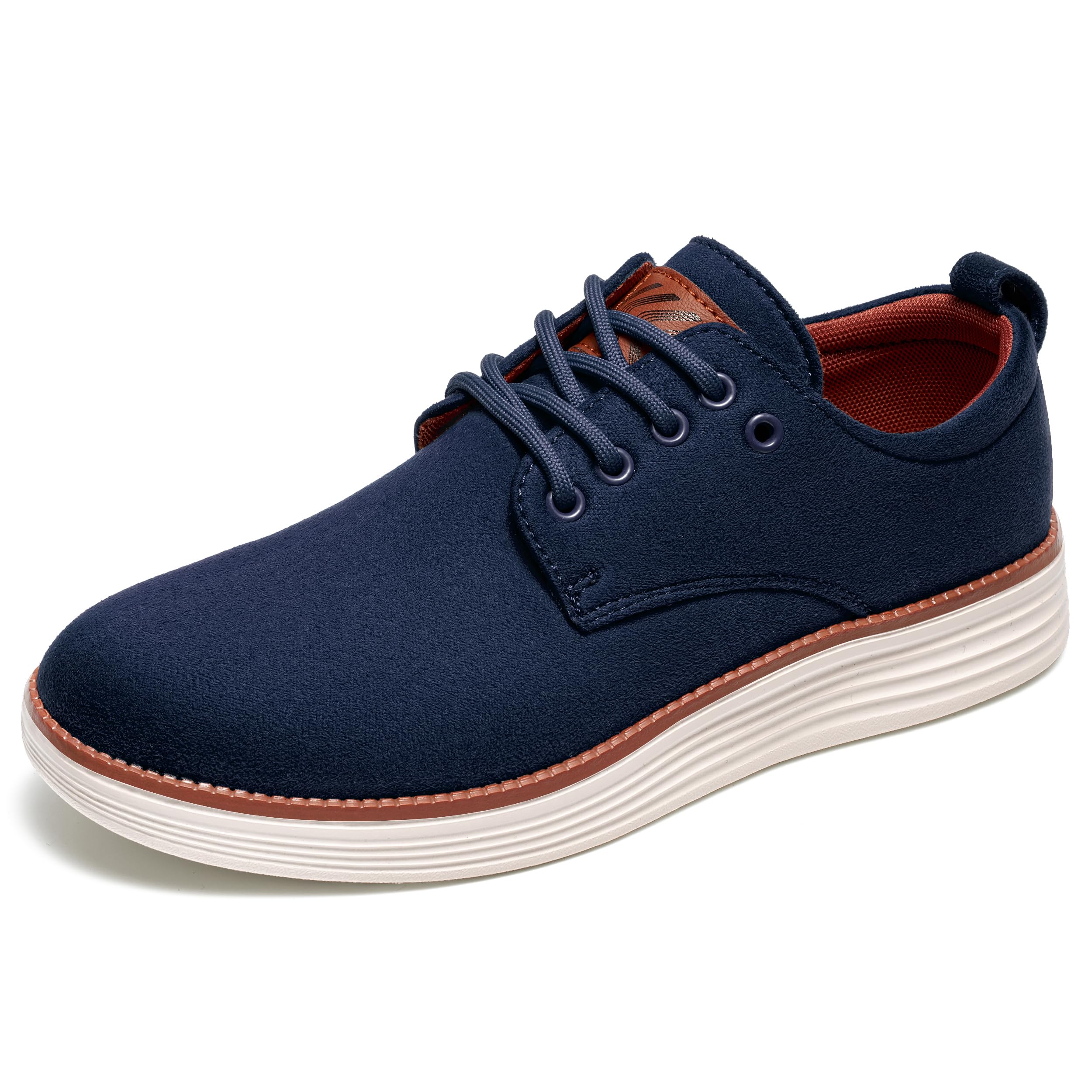 Oxford Shoes for Men Dress Blue 12 Comfortable Formal Business Lace Up Walking Wedding Office Working Driving Shoe
