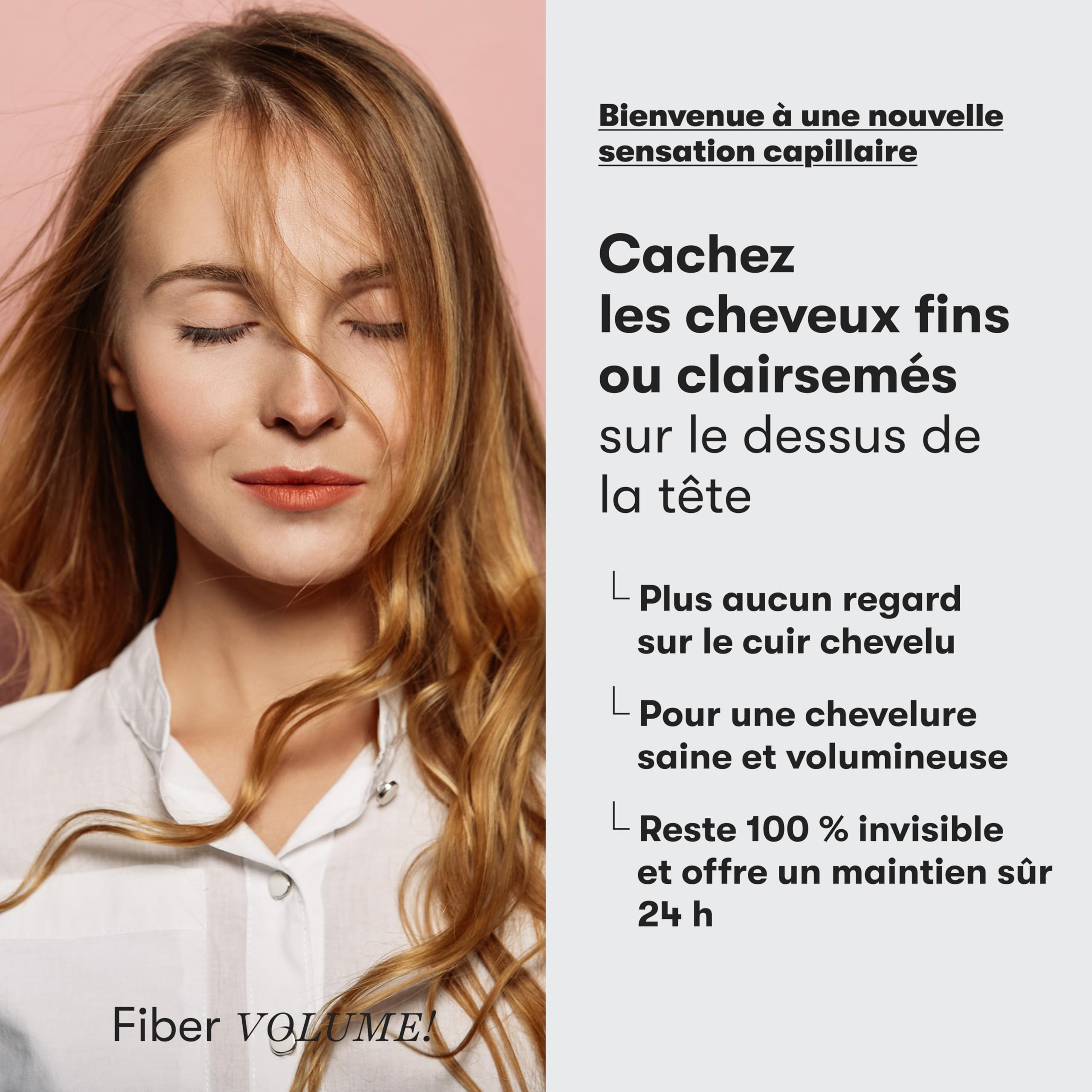 O.C. HAIRCARE Cheveux dispersés pour épaissir les cheveux - Pour les zones chauves en haut et en arrière - Recommandé par les salons - 11 couleurs - Cheveux résistants
